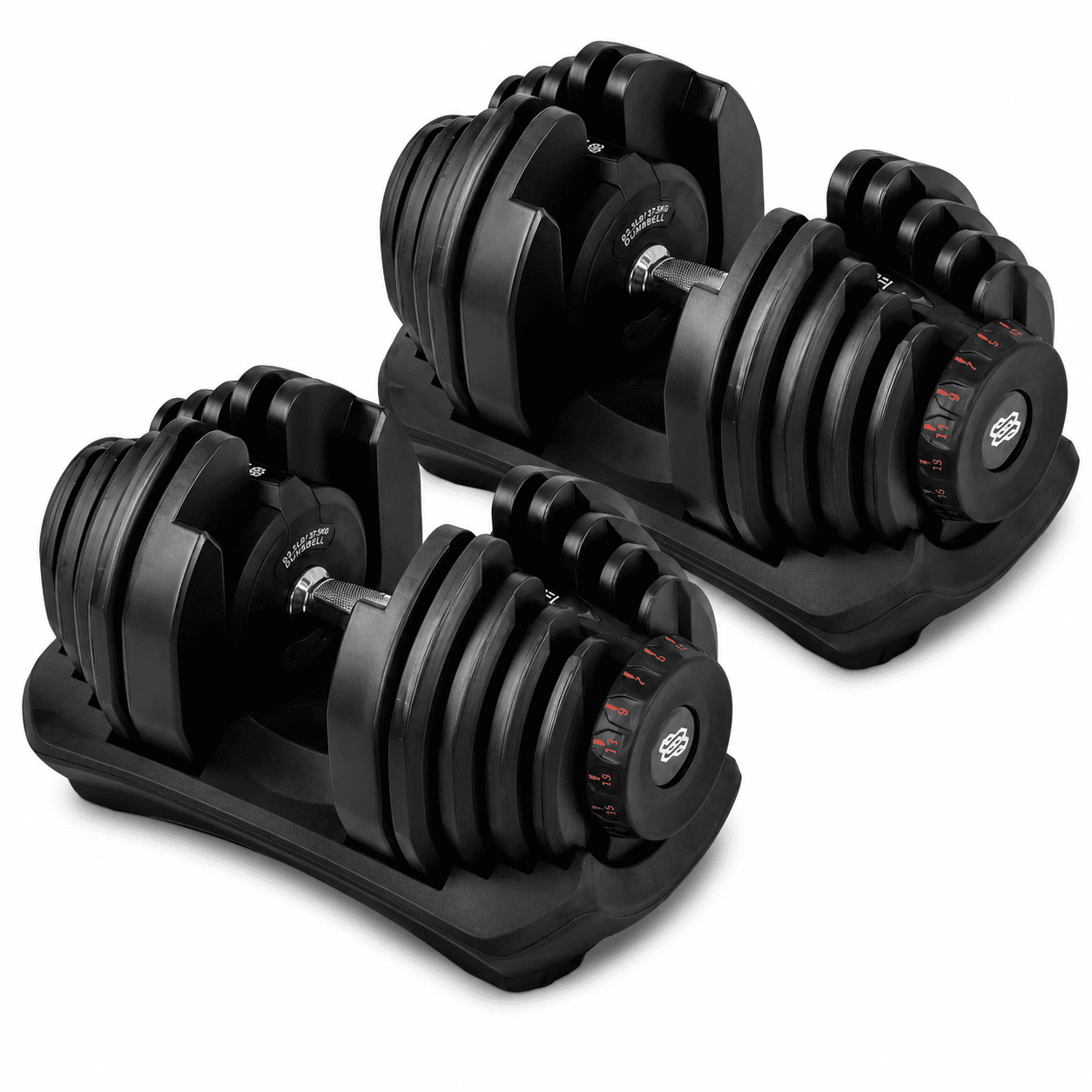 KEFL Adjustable Select Tech Dumbbell 40KG Pair