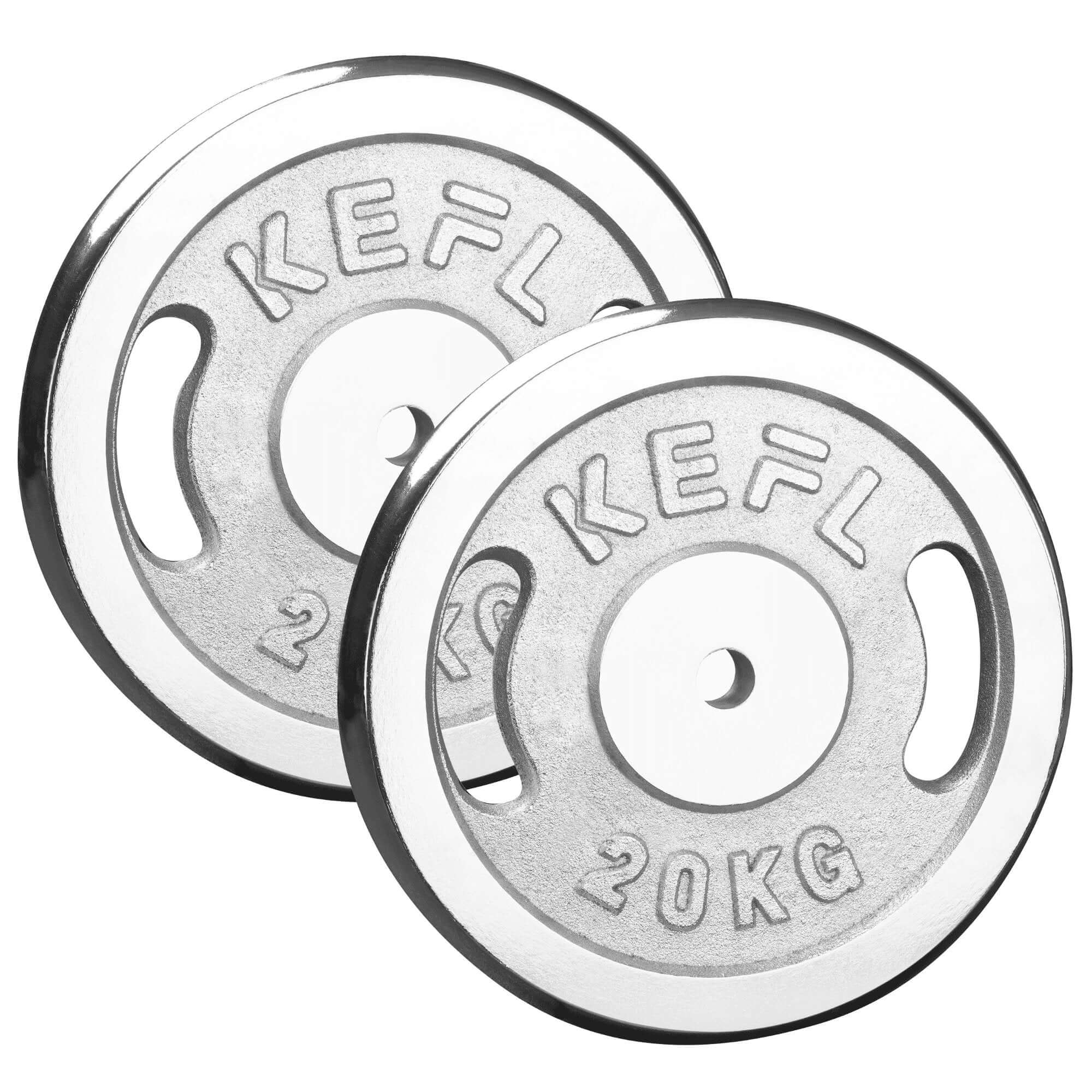 KEFL Cast 1" Standard Iron Chrome Plate