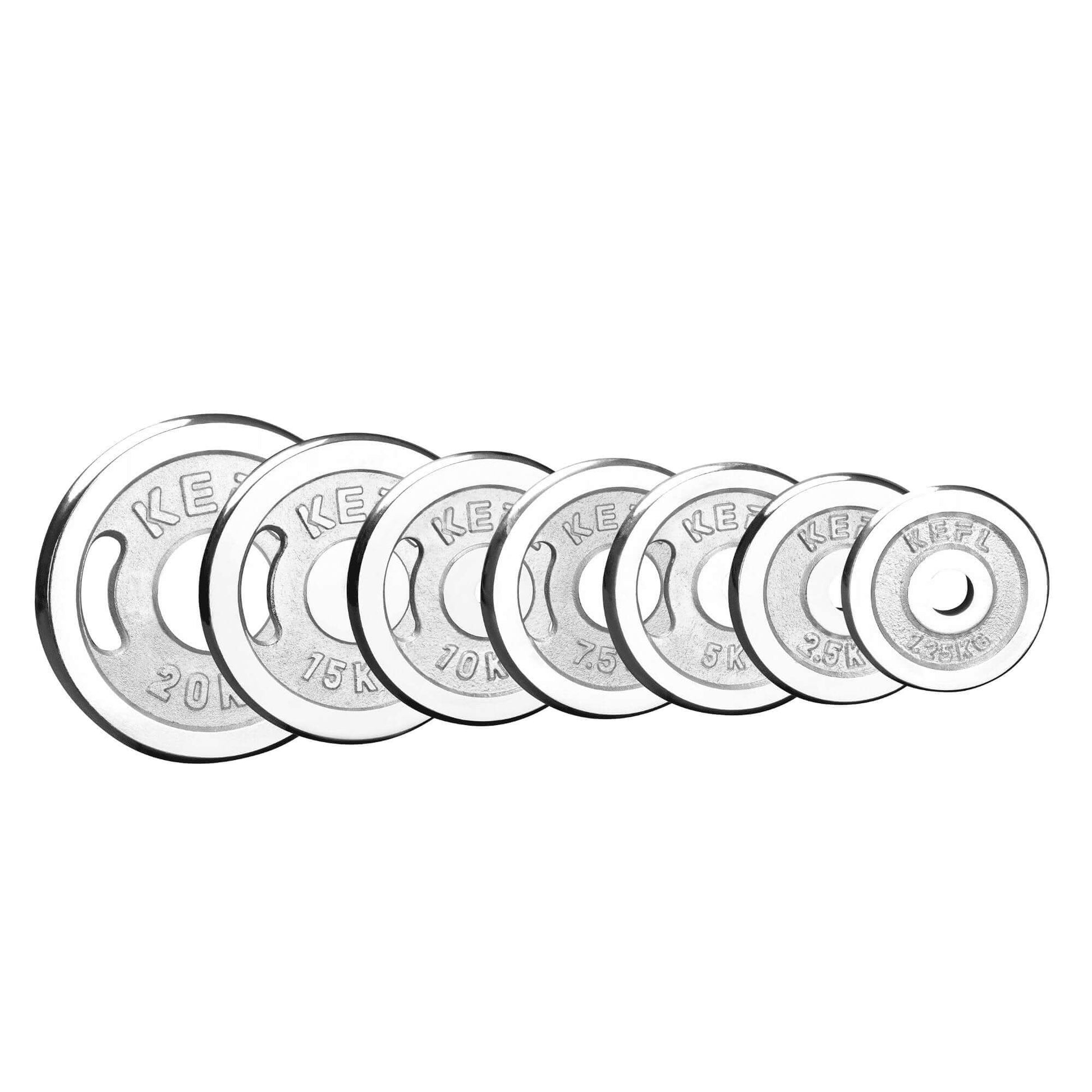 KEFL Cast 1" Standard Iron Chrome Plate