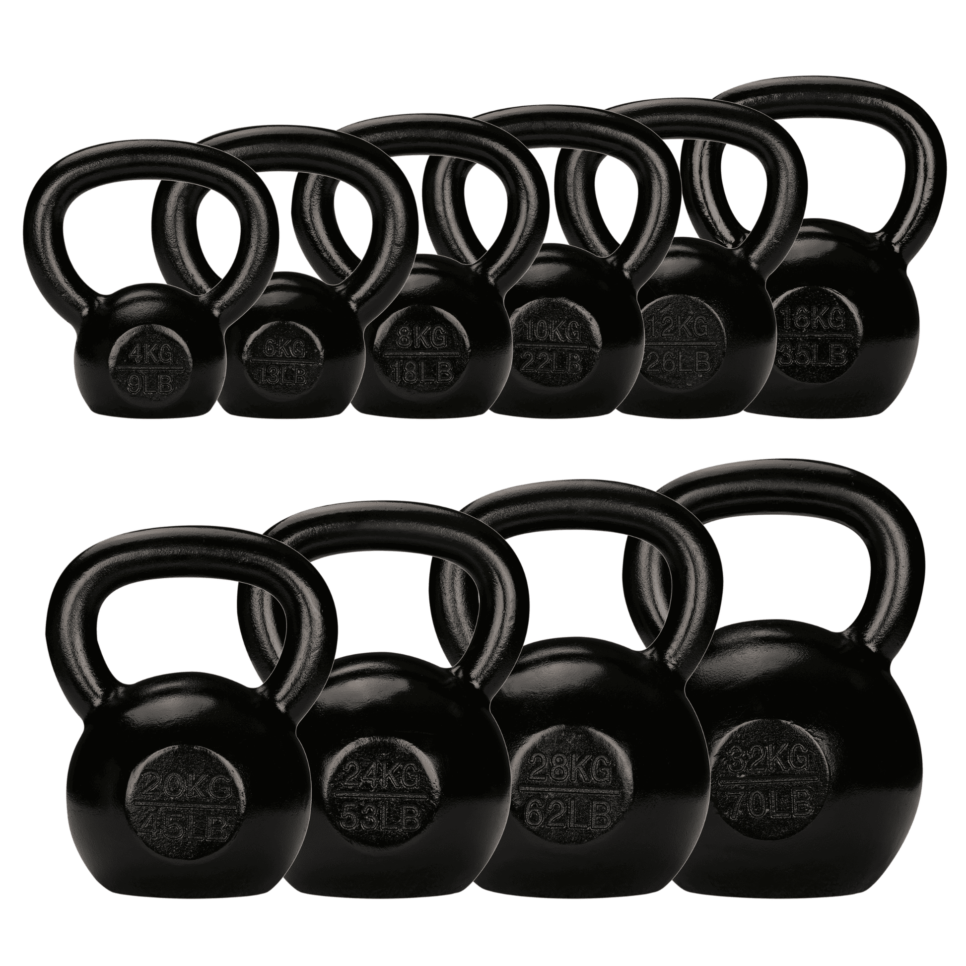 KEFL Cast Iron Kettlebells
