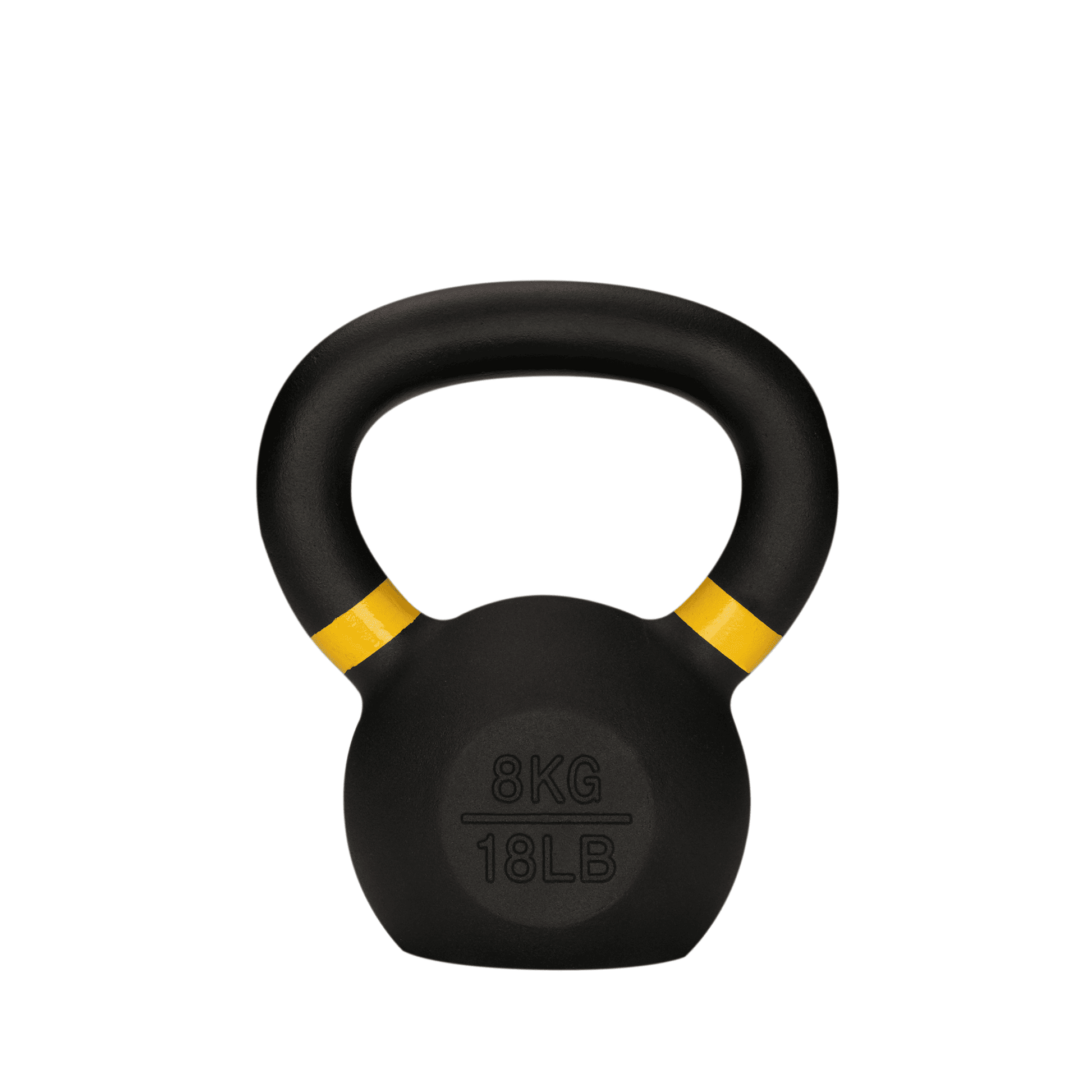 KEFL Colour Coded Cast Iron Kettlebell