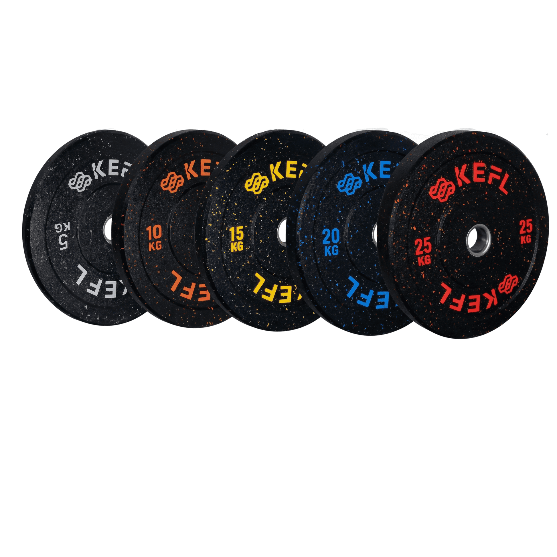 KEFL Colour Splash Bumper Plates