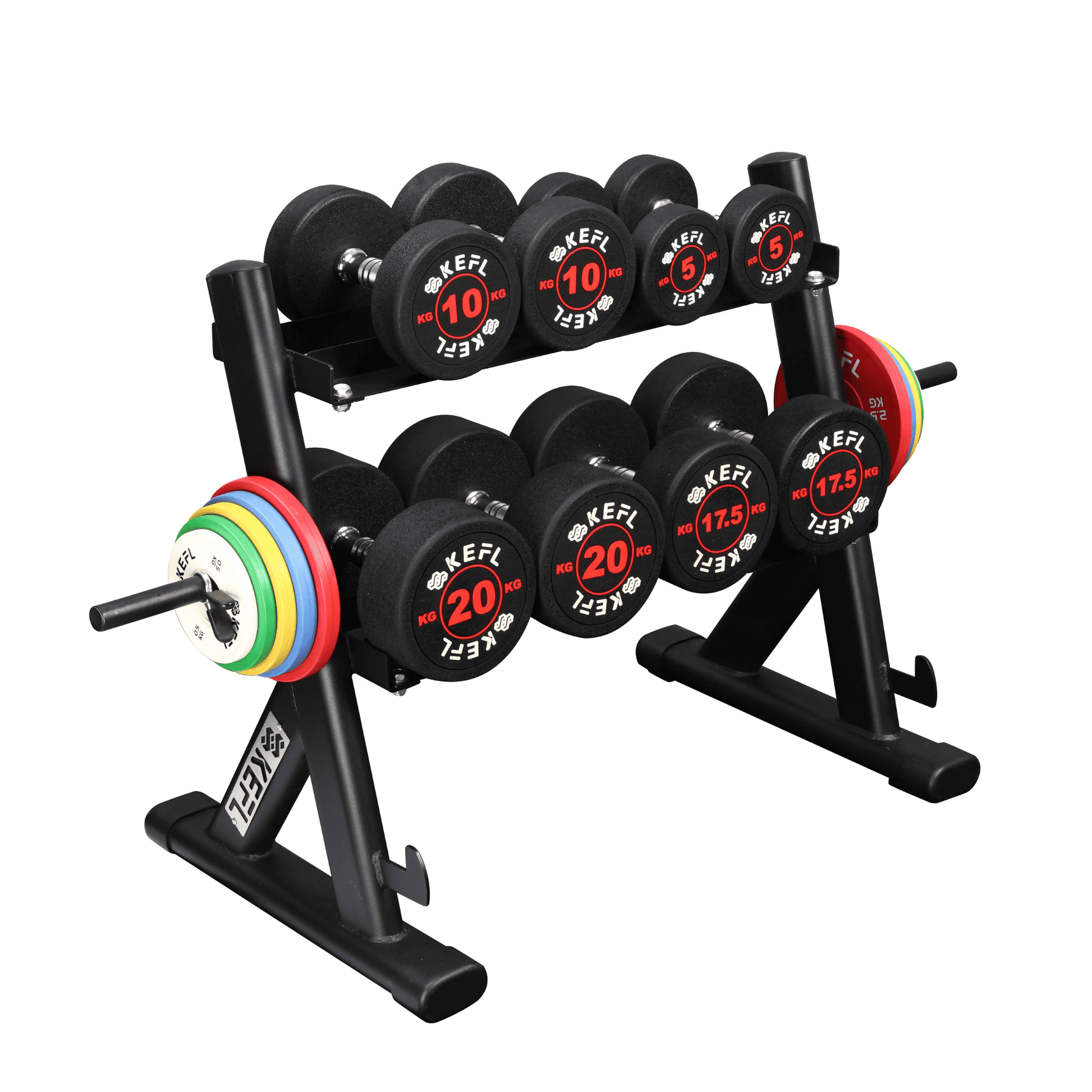 KEFL Combined Dumbbells And Plates Rack