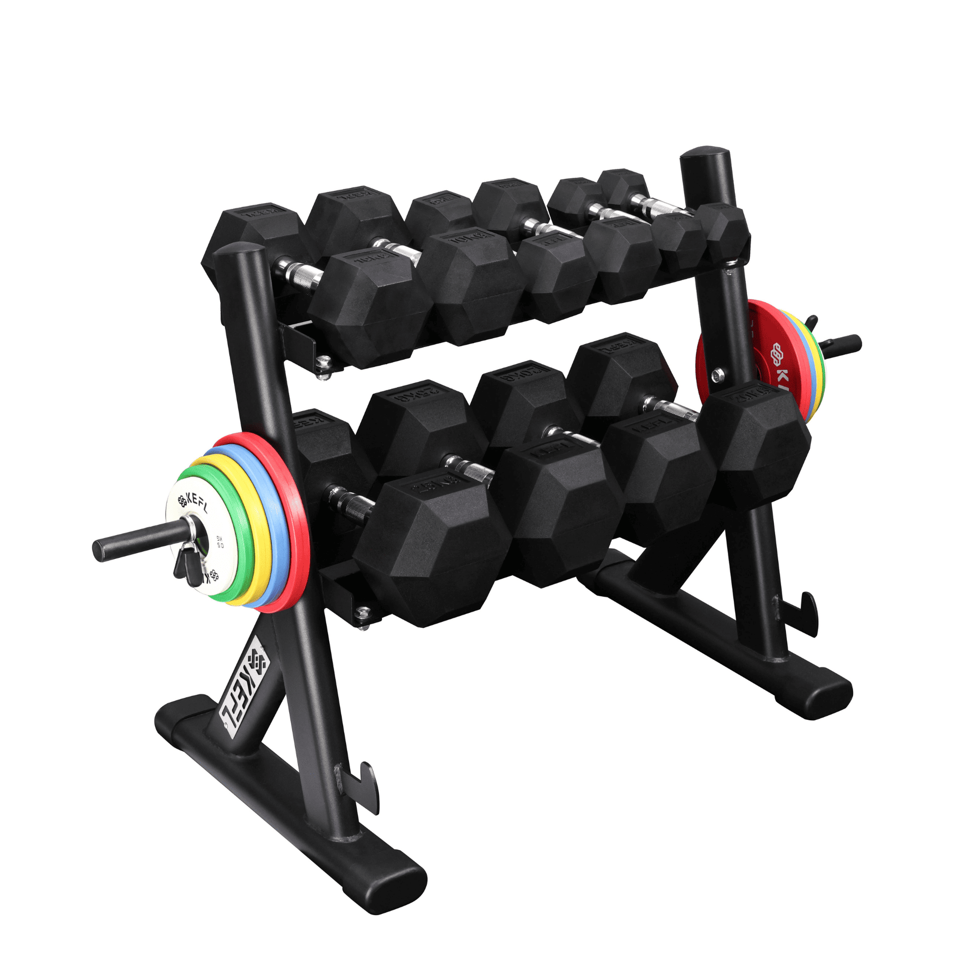 KEFL Combined Dumbbells And Plates Rack