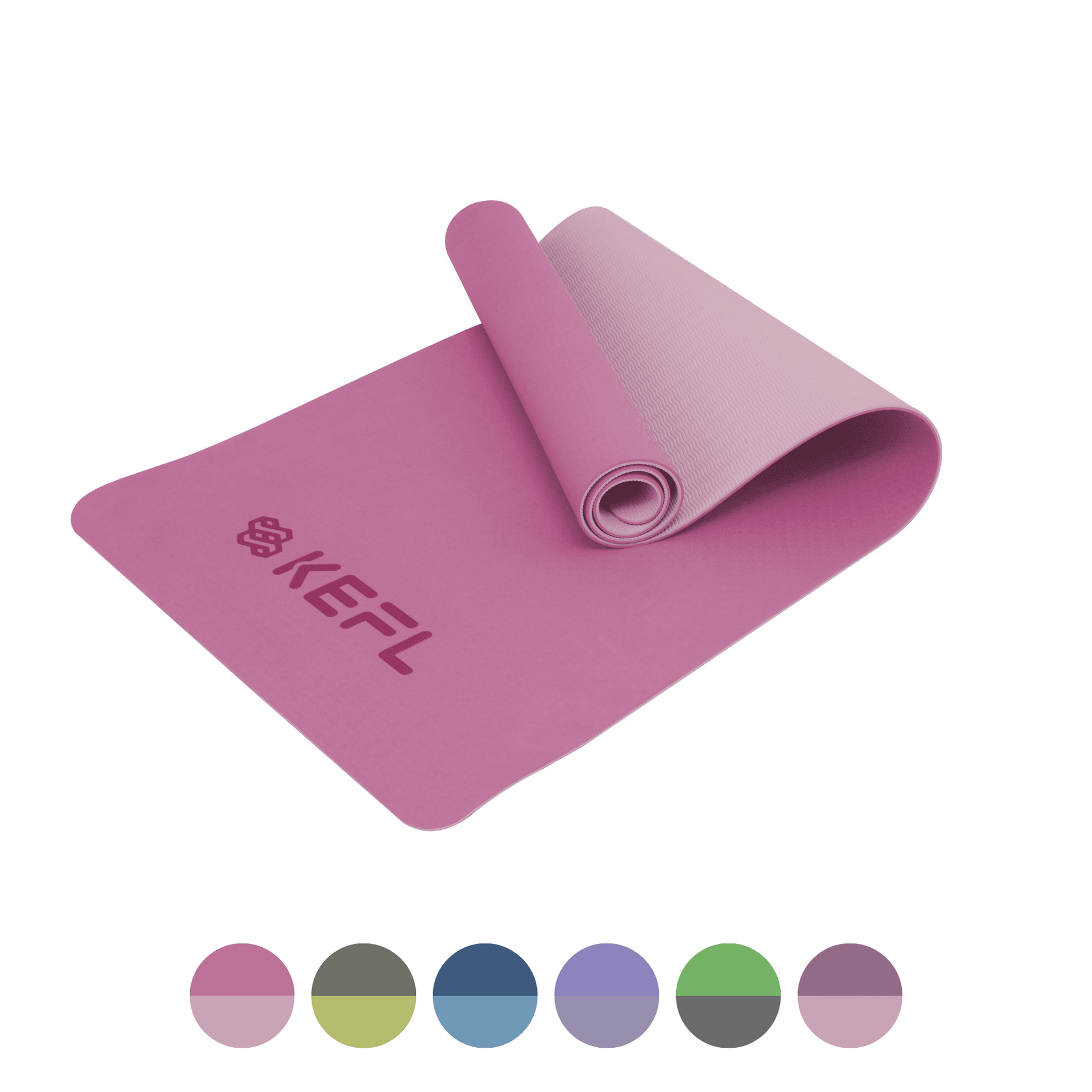 KEFL Core Double Colour Yoga Mats