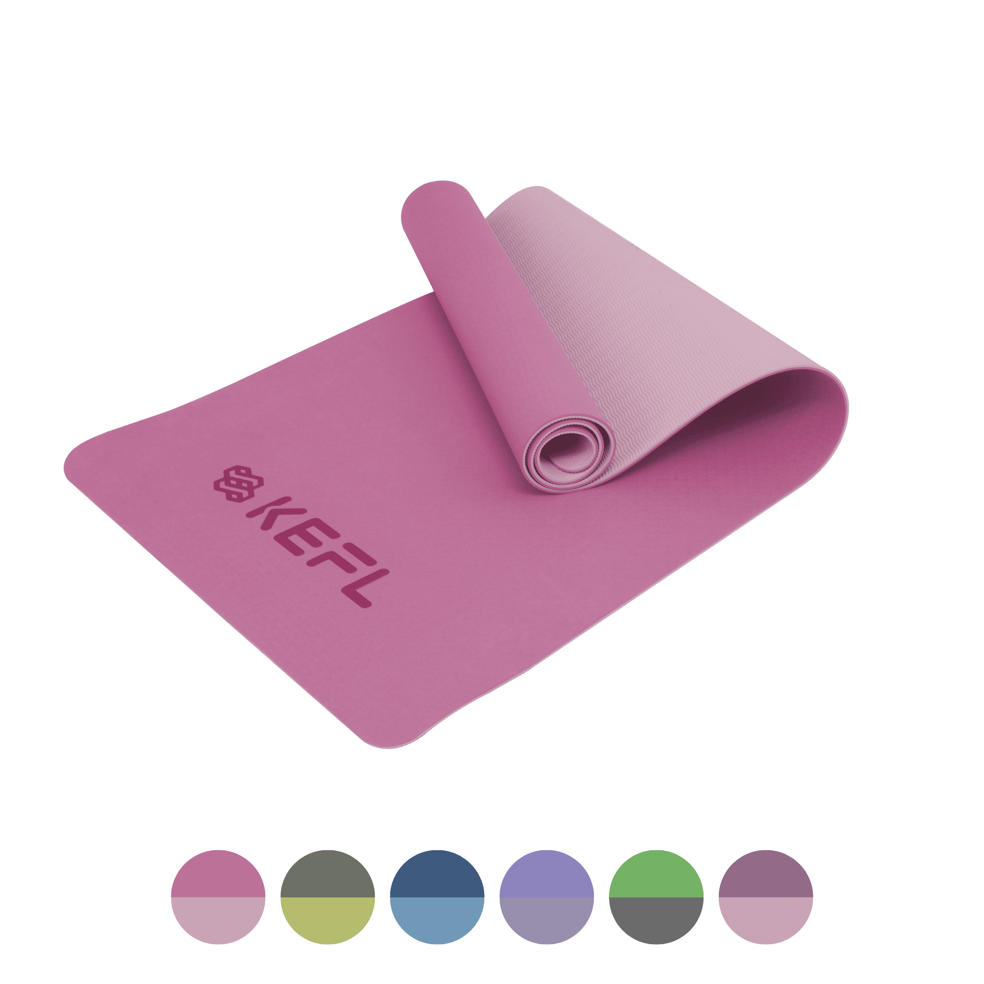 KEFL Core Double Colour Yoga Mats