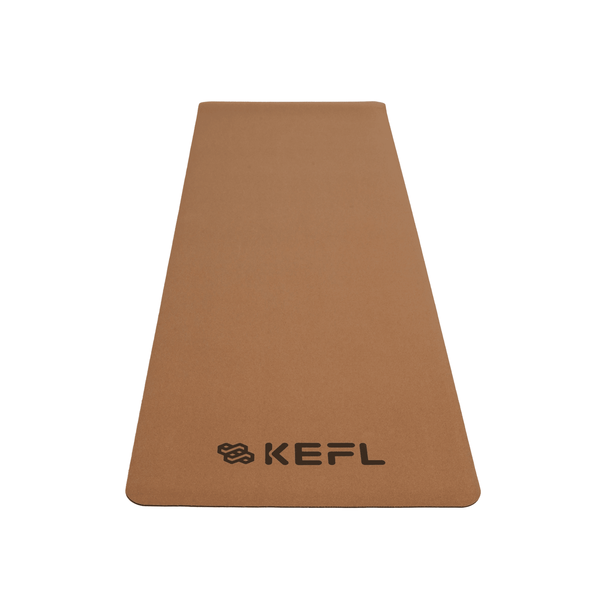 KEFL Cork Rubber Yoga Mats - Free Carry Strap