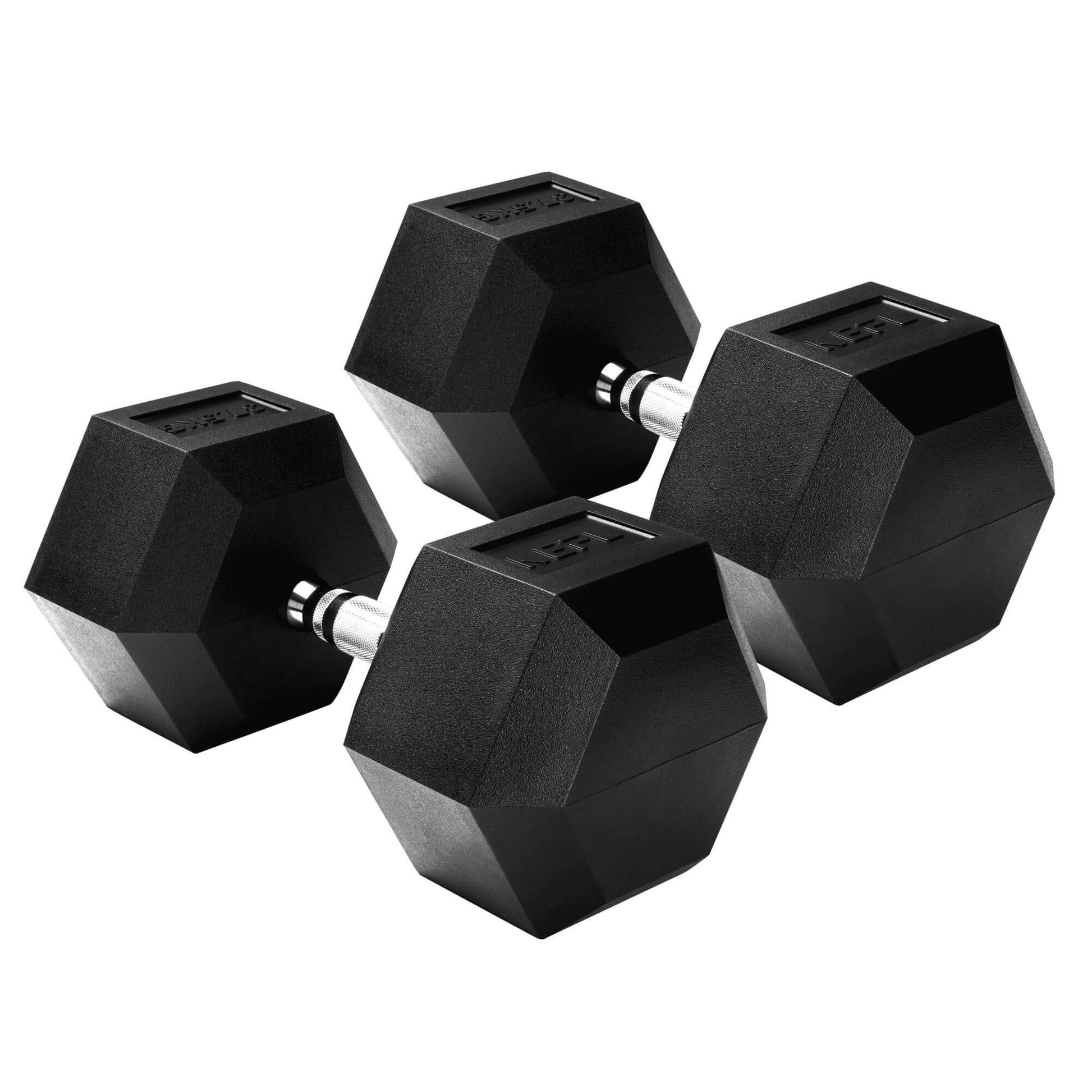 KEFL Hexagonal Dumbbell Set
