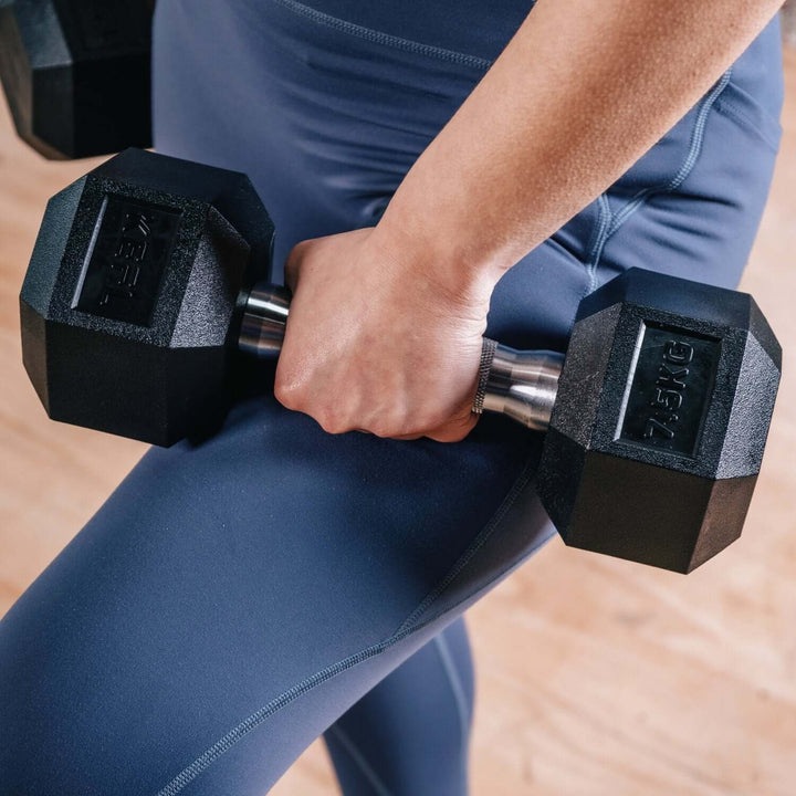 KEFL Hexagonal Dumbbell Set - KEFL