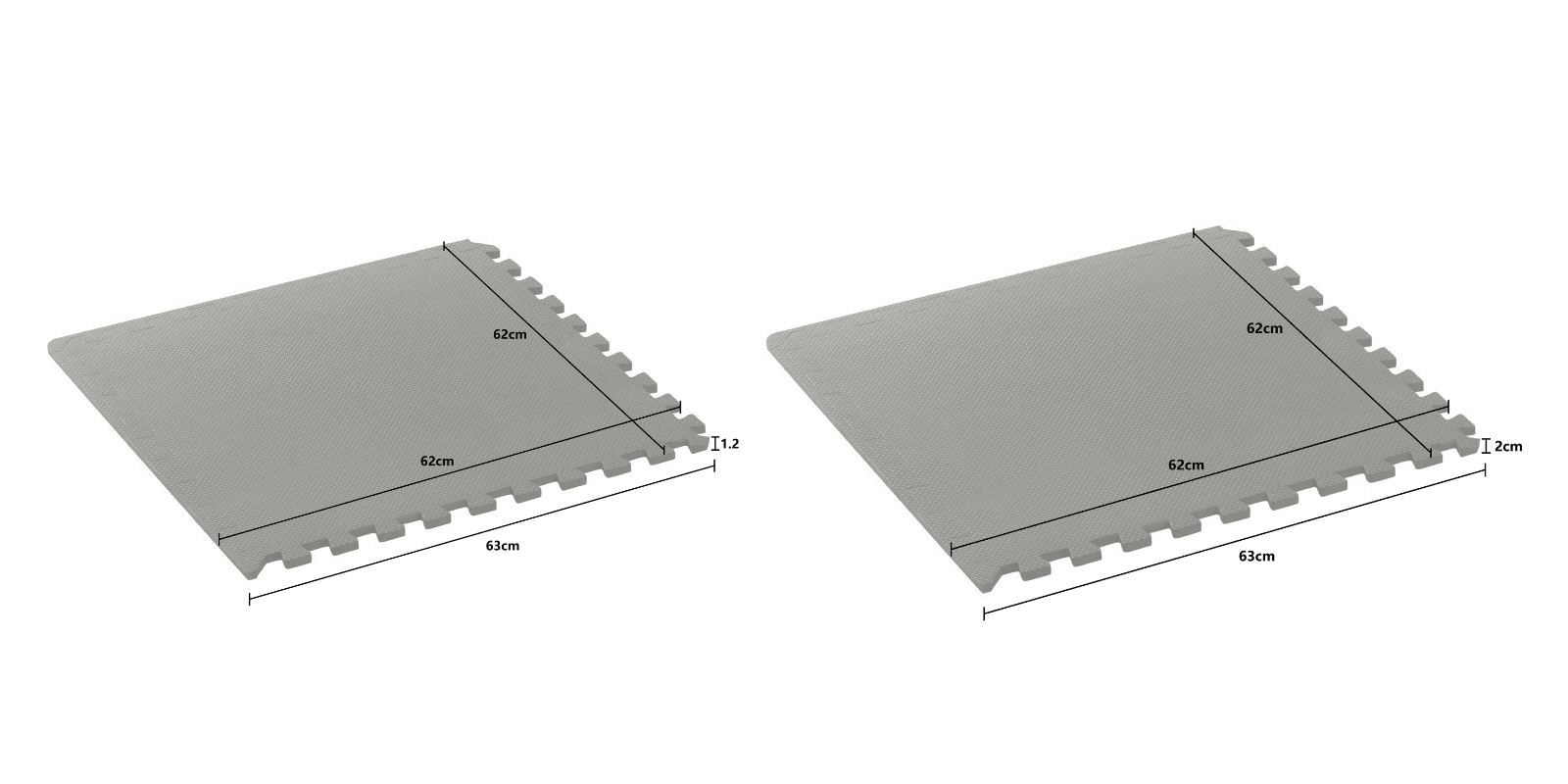 KEFL Interlocking Floor Mats 12mm/20mm