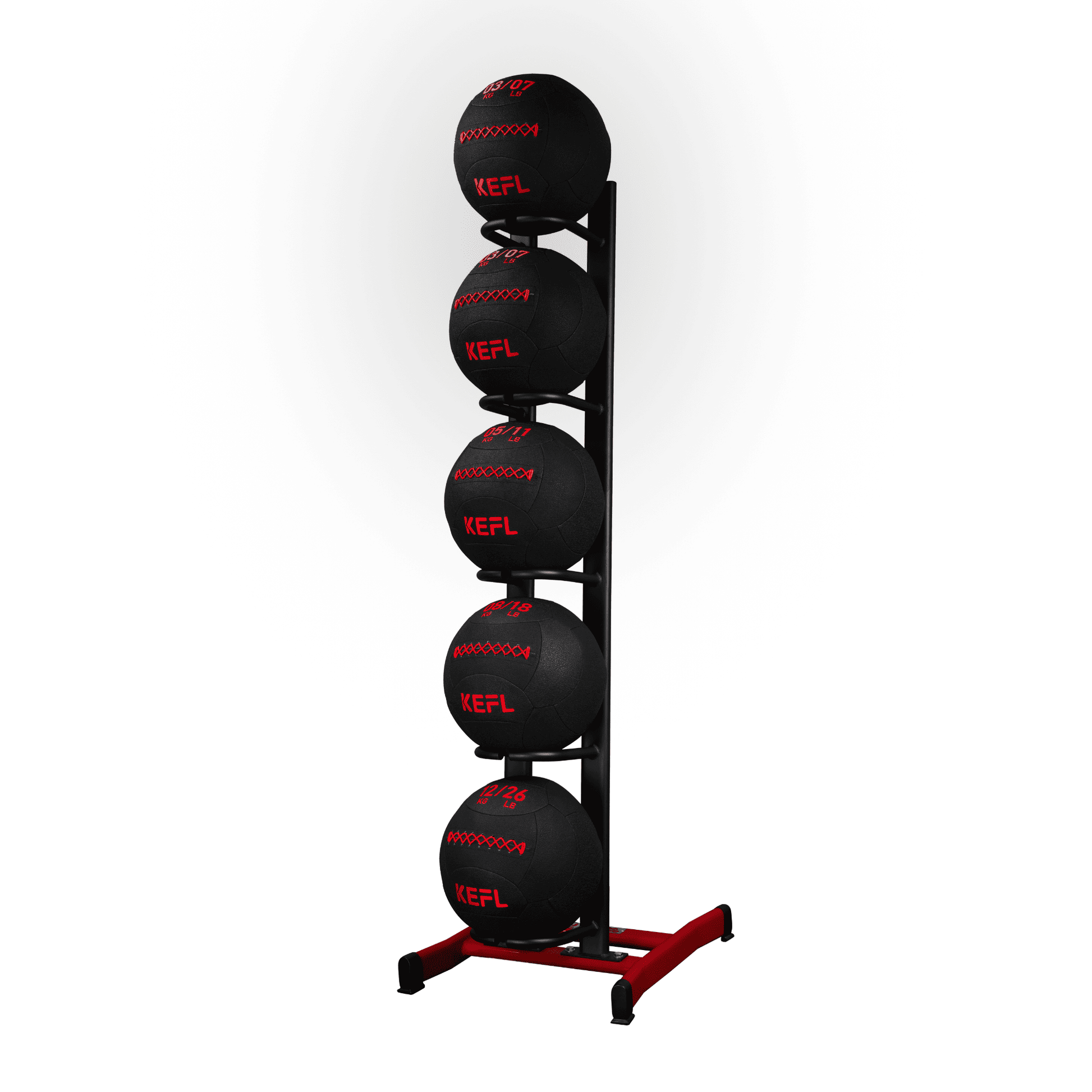 KEFL Medicine Wall Ball & Sandbag Storage Rack