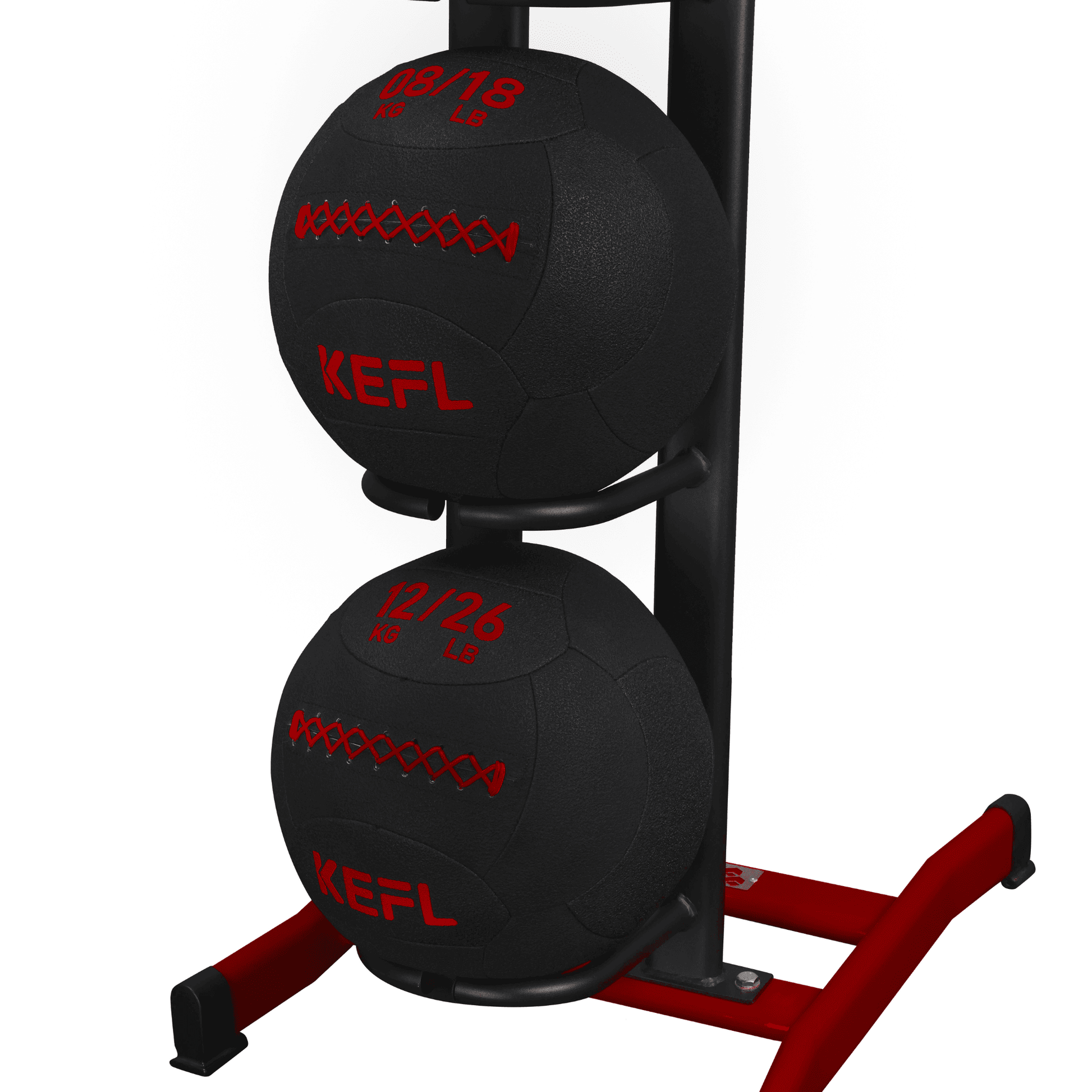 KEFL Medicine Wall Ball & Sandbag Storage Rack