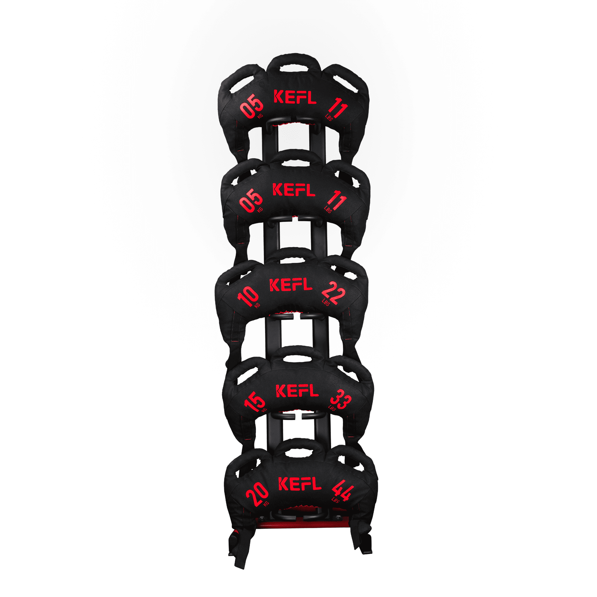 KEFL Medicine Wall Ball & Sandbag Storage Rack