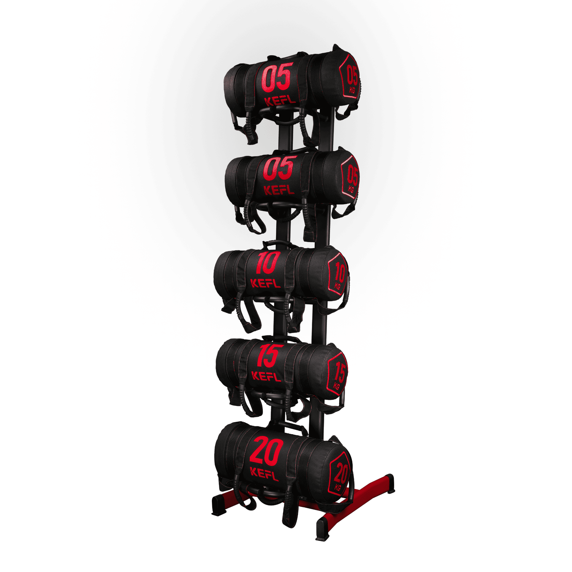 KEFL Medicine Wall Ball & Sandbag Storage Rack