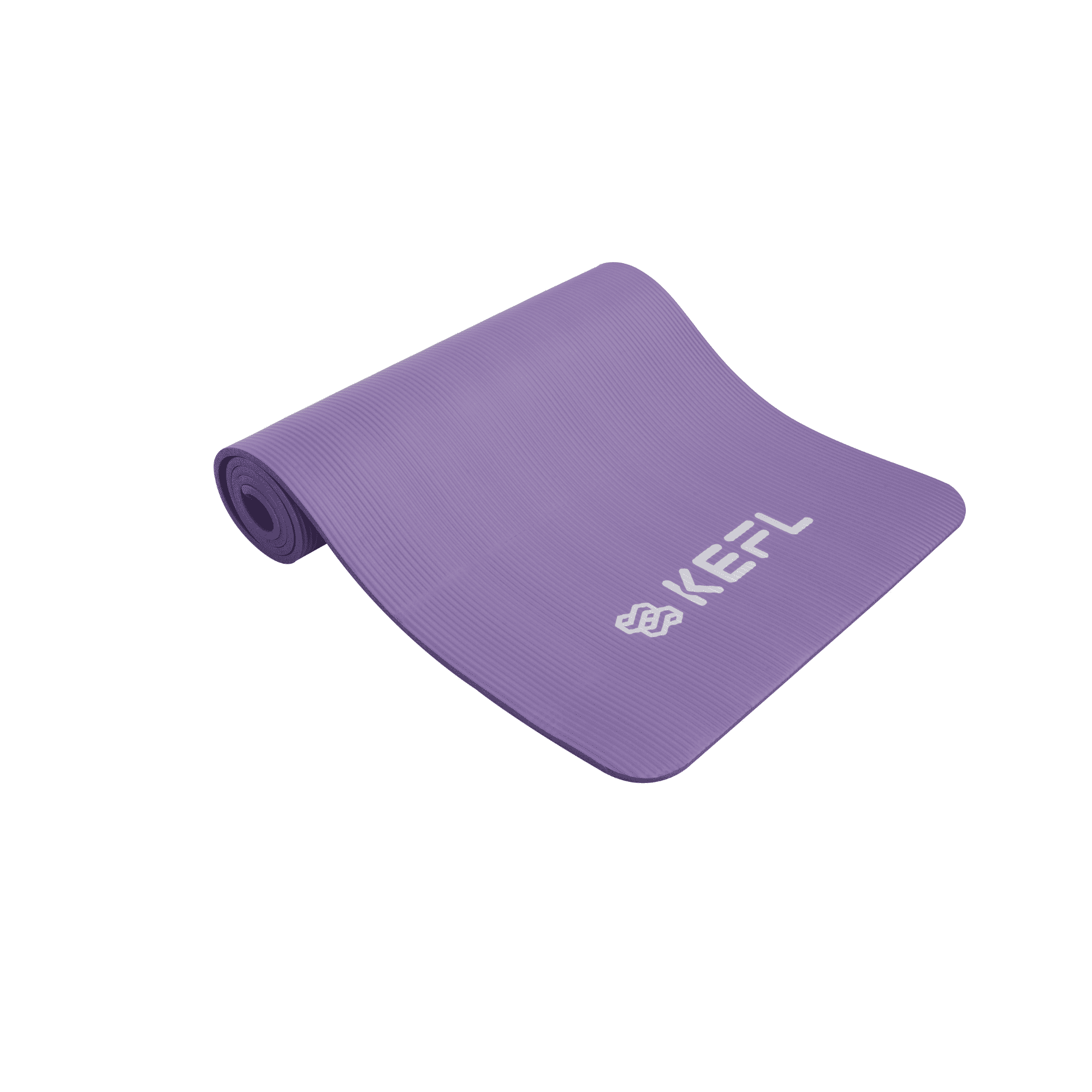 KEFL NBR Yoga Mat 10mm - Free Carry Straps