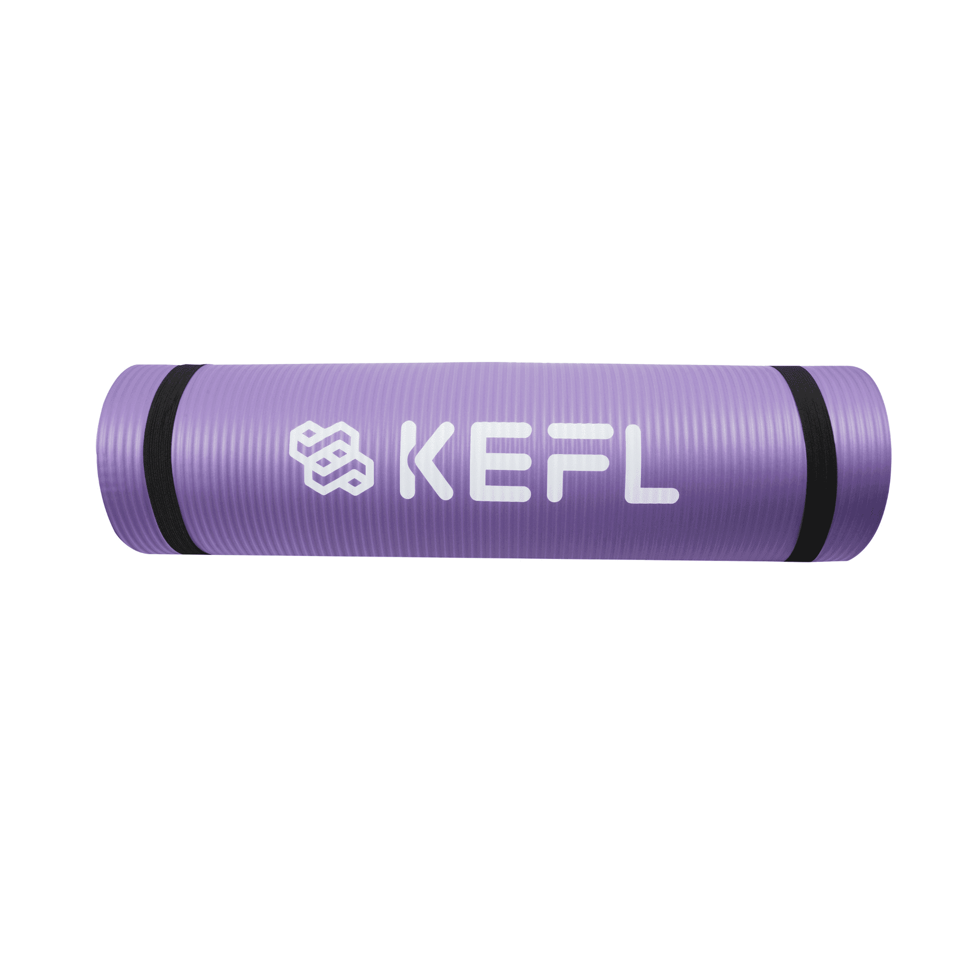 KEFL NBR Yoga Mat 10mm - Free Carry Straps