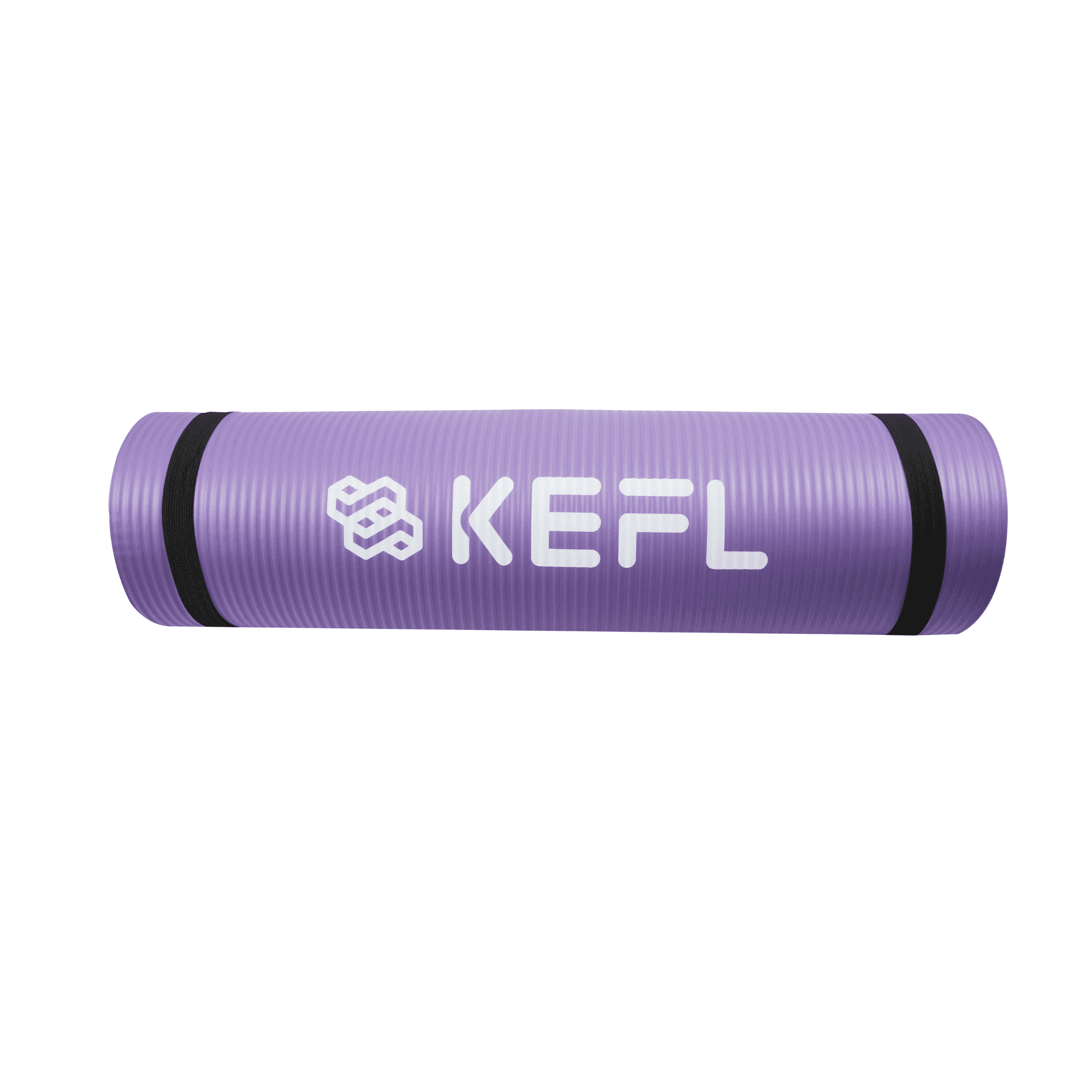 KEFL NBR Yoga Mat 10mm - Free Carry Straps