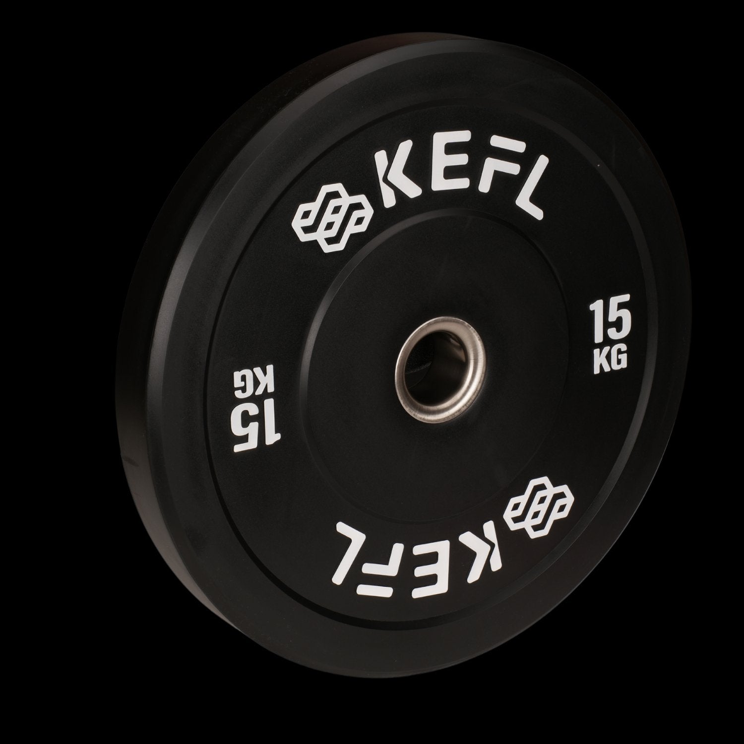KEFL Olympic Bumper Plate - Black