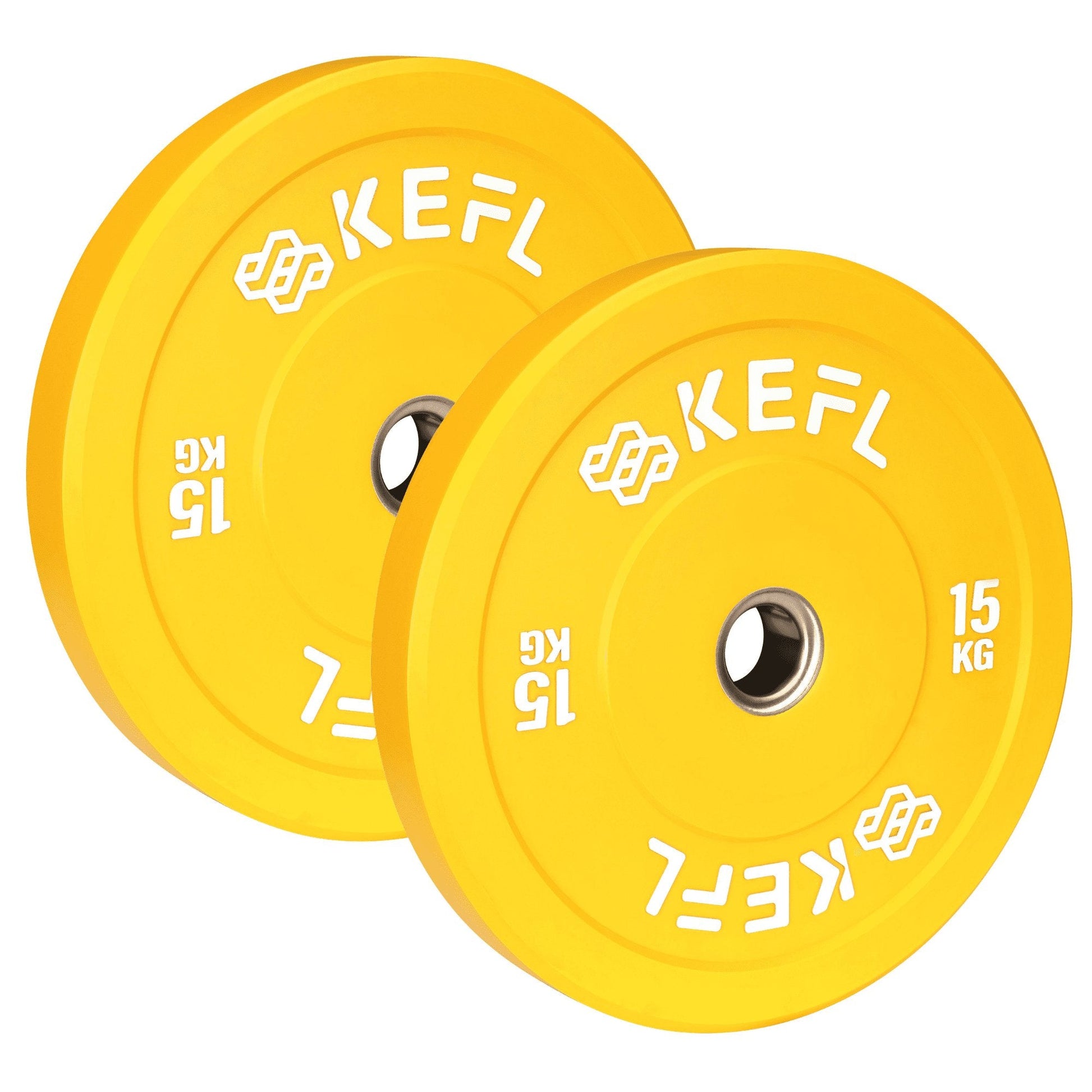 KEFL Olympic Bumper Plate - Colour Coded