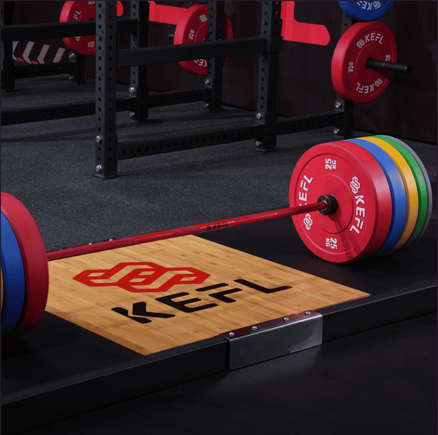 KEFL Olympic Bumper Plate - Colour Coded