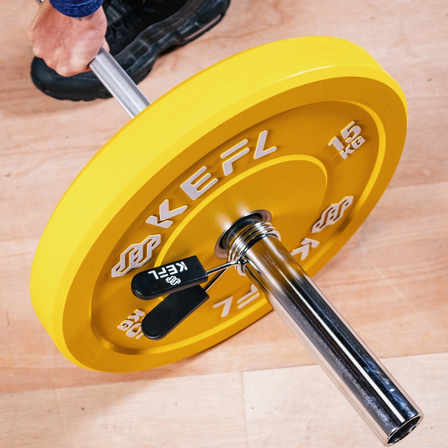 KEFL Olympic Bumper Plate - Colour Coded