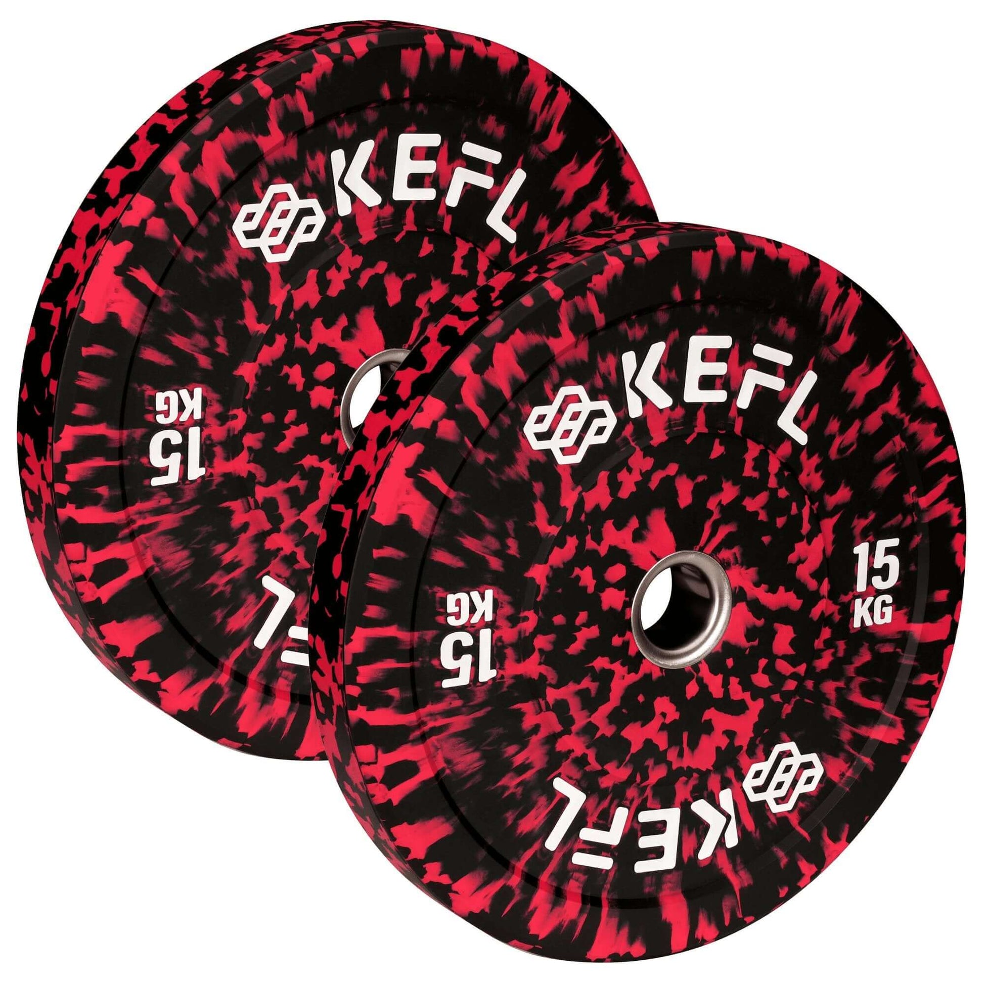 KEFL Olympic Bumper Plate Red Camo