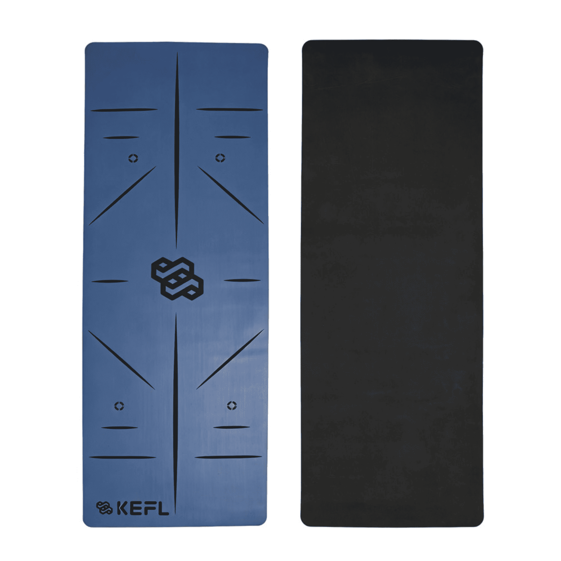 KEFL Pro Designer Yoga Mats - Free Carry Strap