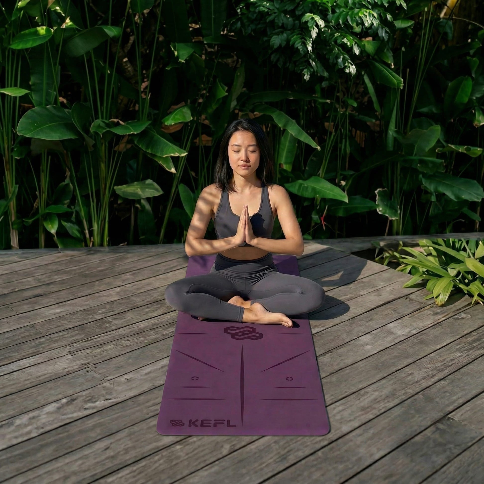 KEFL Pro Designer Yoga Mats - Free Carry Strap