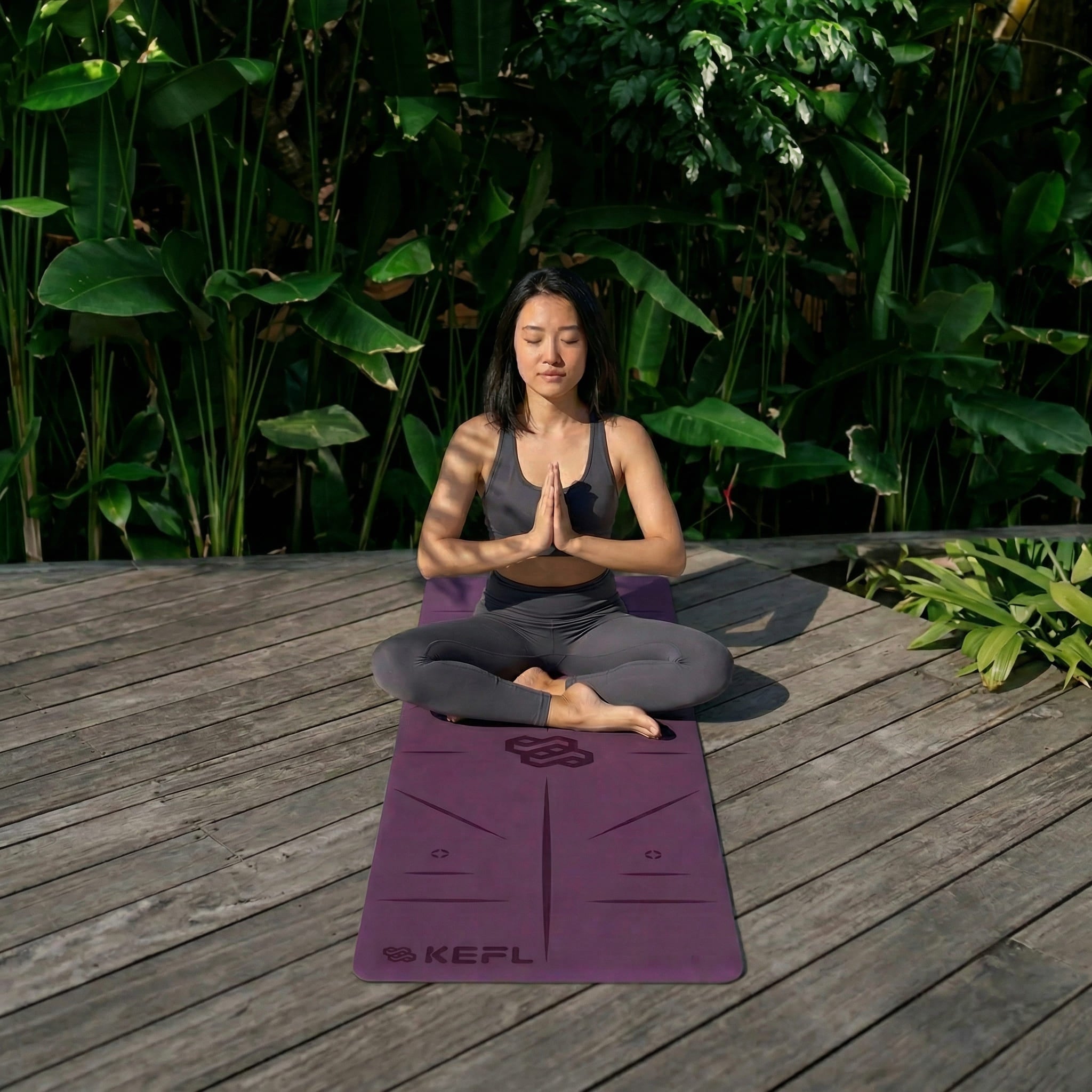 KEFL Pro Designer Yoga Mats - Free Carry Strap