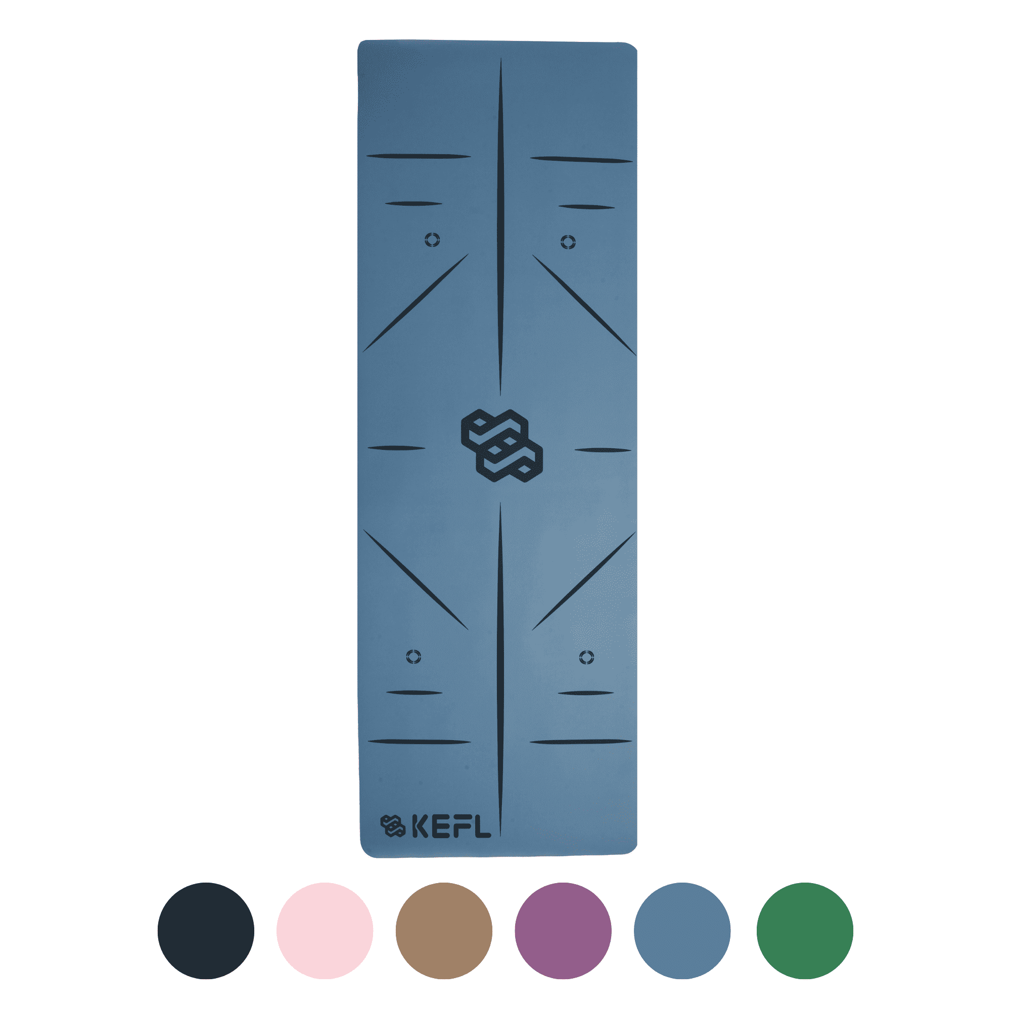 KEFL Pro Designer Yoga Mats - Free Carry Strap