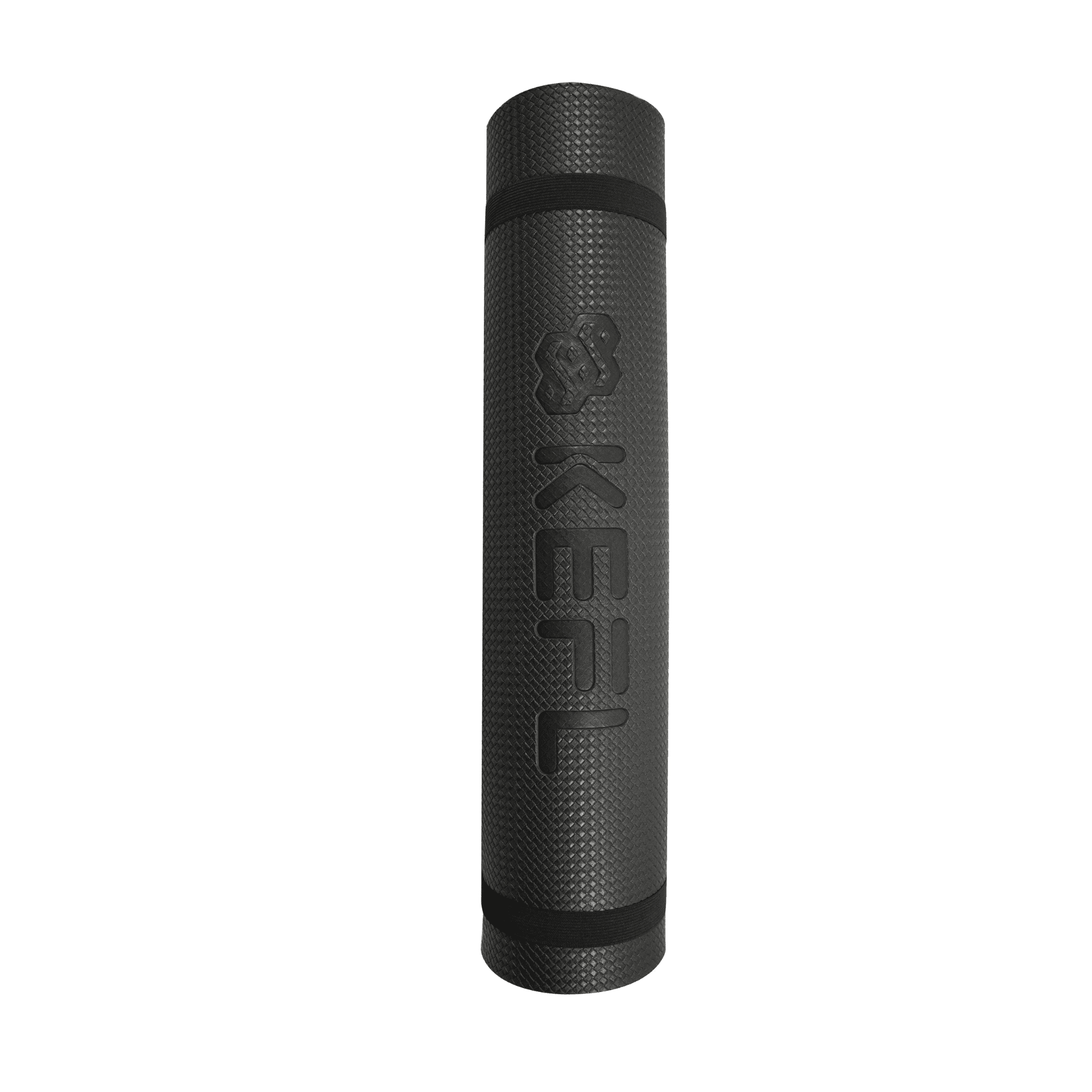 KEFL PVC Yoga Mat 6mm - with Free Carry Strap