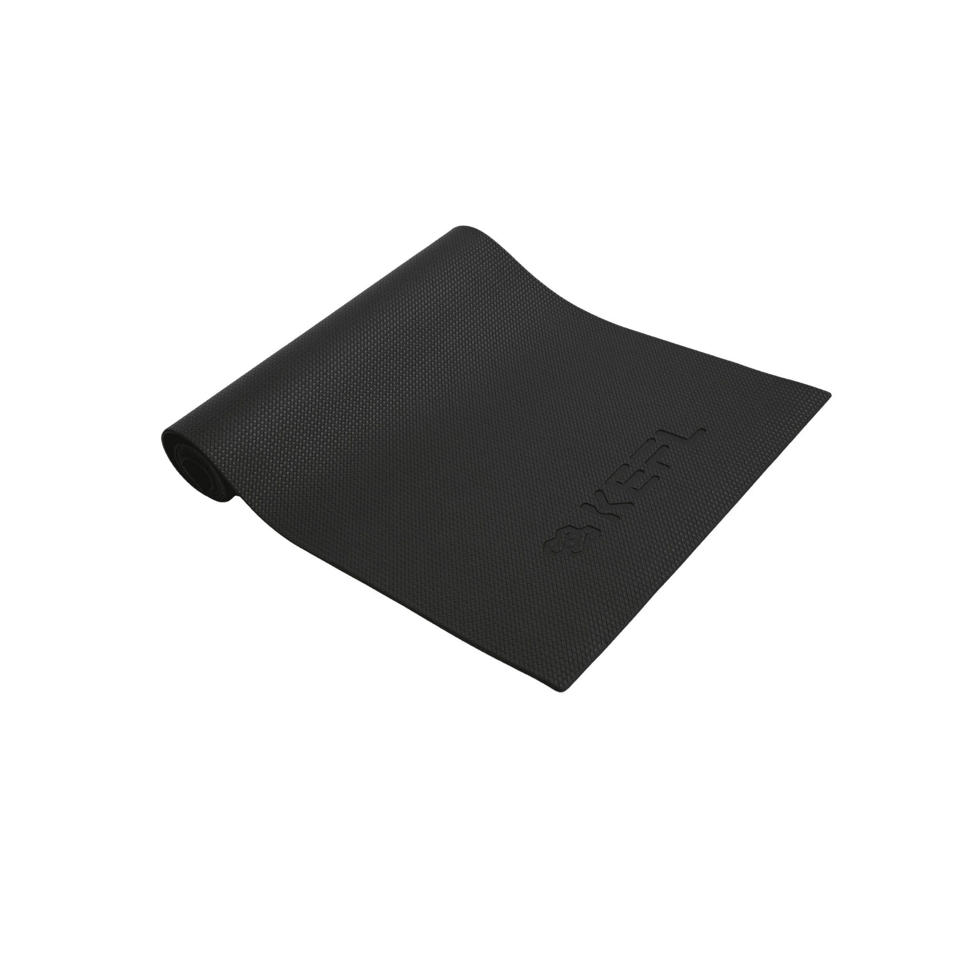 KEFL PVC Yoga Mat 6mm - with Free Carry Strap