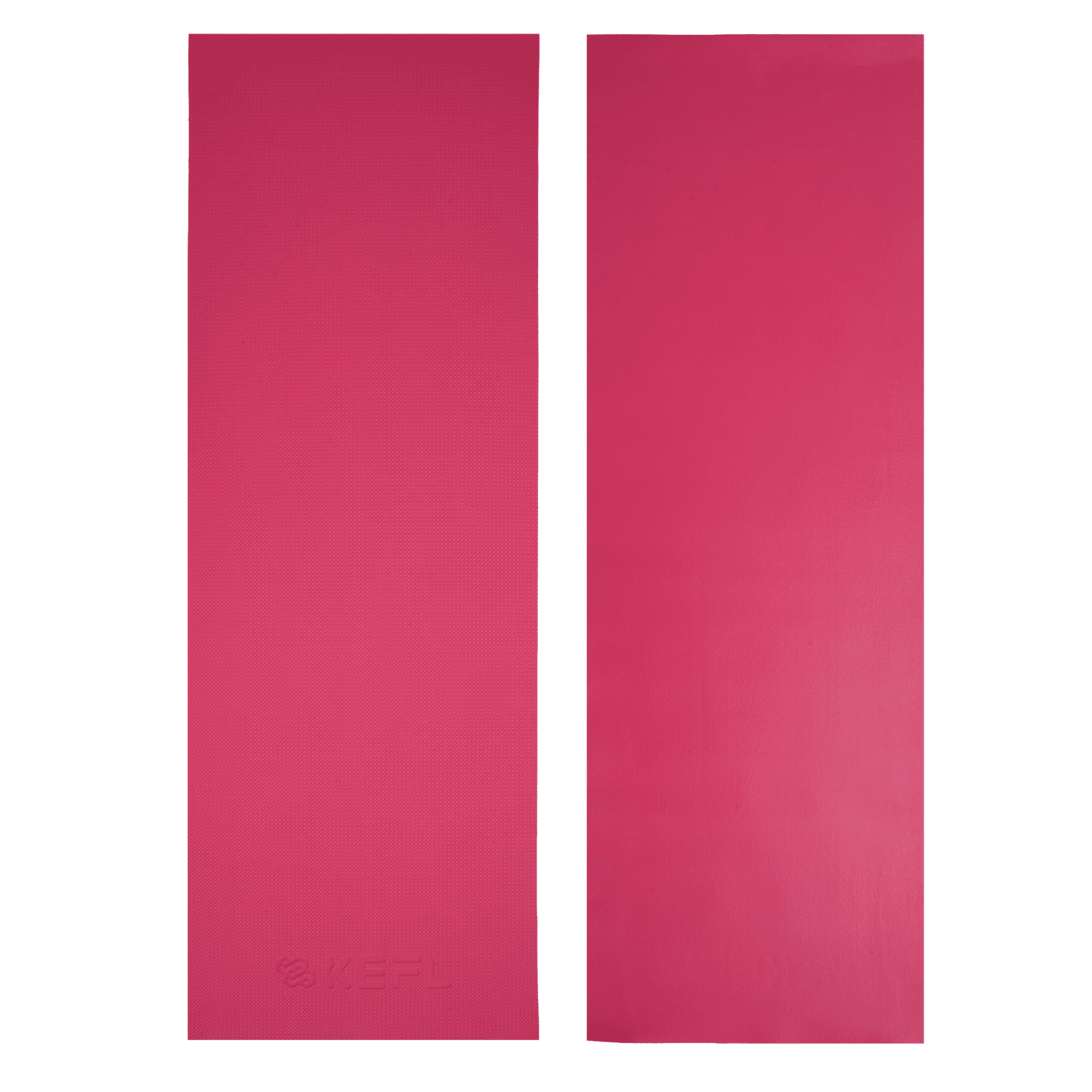 KEFL PVC Yoga Mat 6mm - with Free Carry Strap