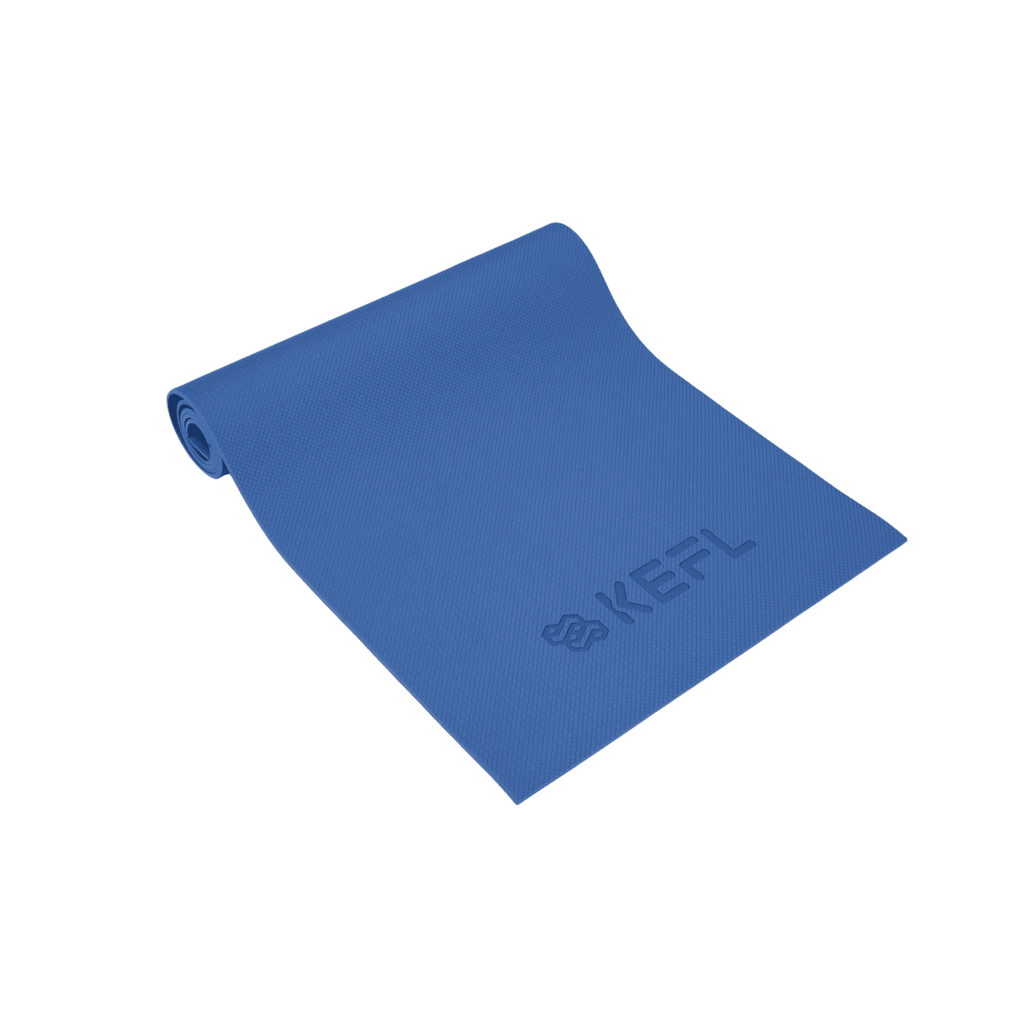 KEFL PVC Yoga Mat 6mm - with Free Carry Strap