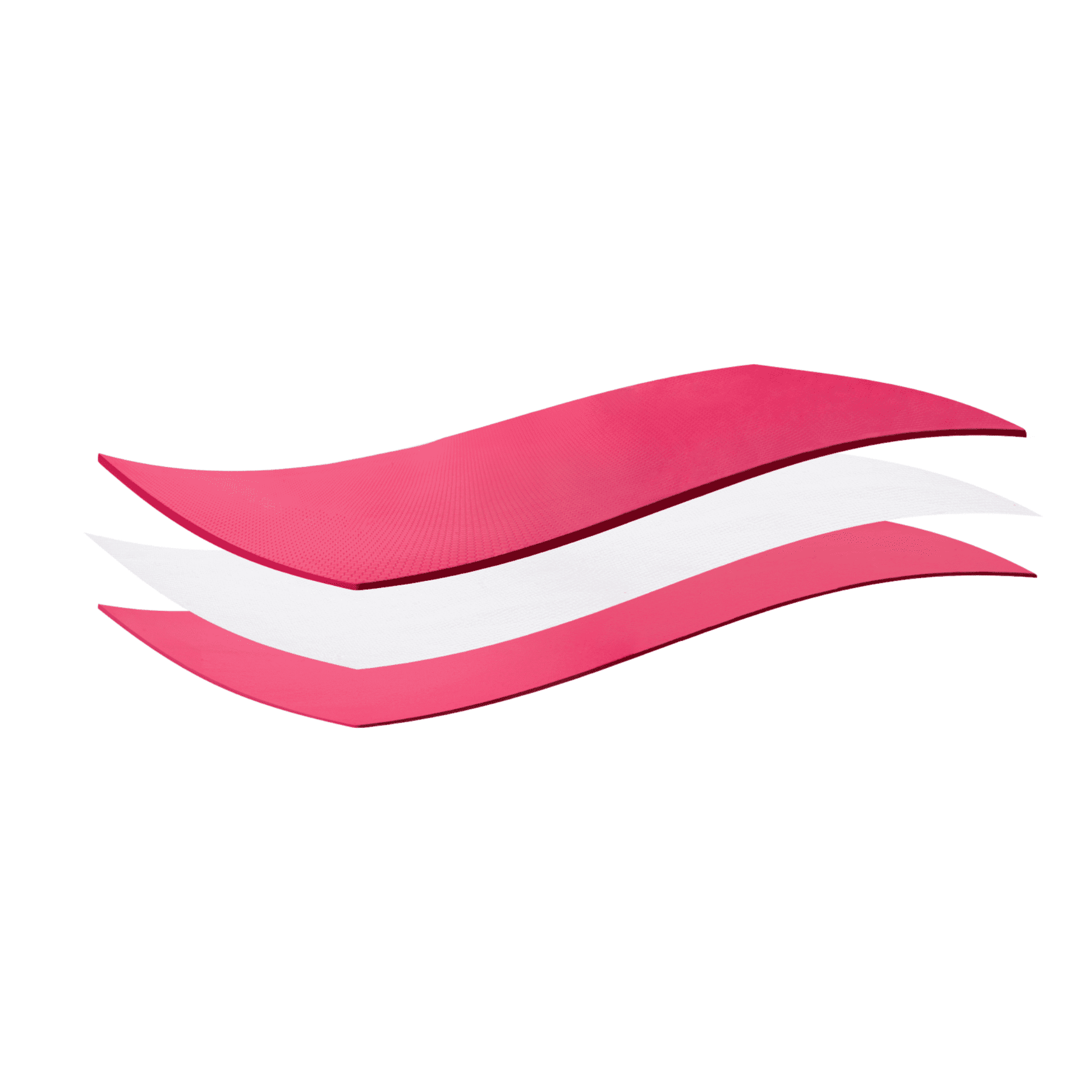 KEFL PVC Yoga Mat 6mm - with Free Carry Strap