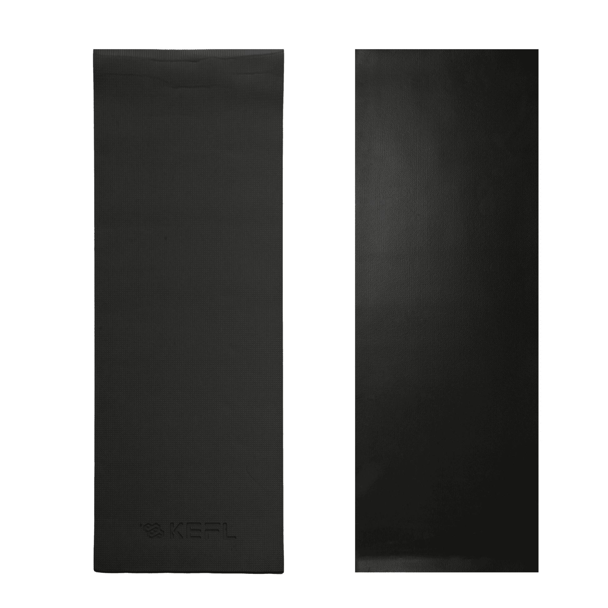 KEFL PVC Yoga Mat 6mm - with Free Carry Strap