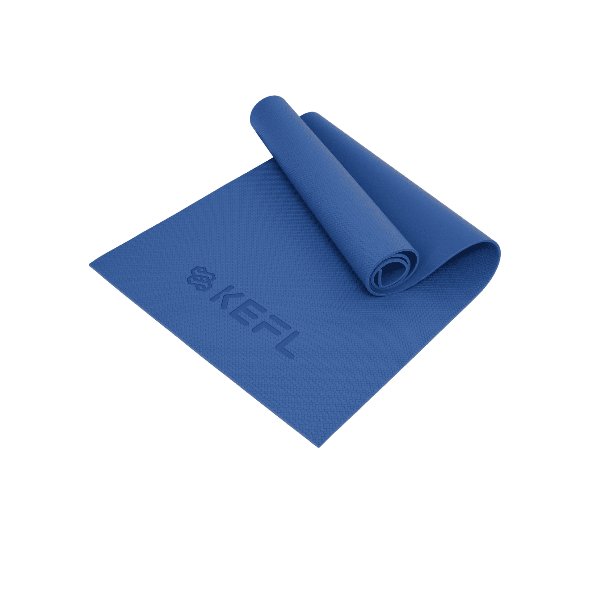 KEFL PVC Yoga Mat 6mm - with Free Carry Strap