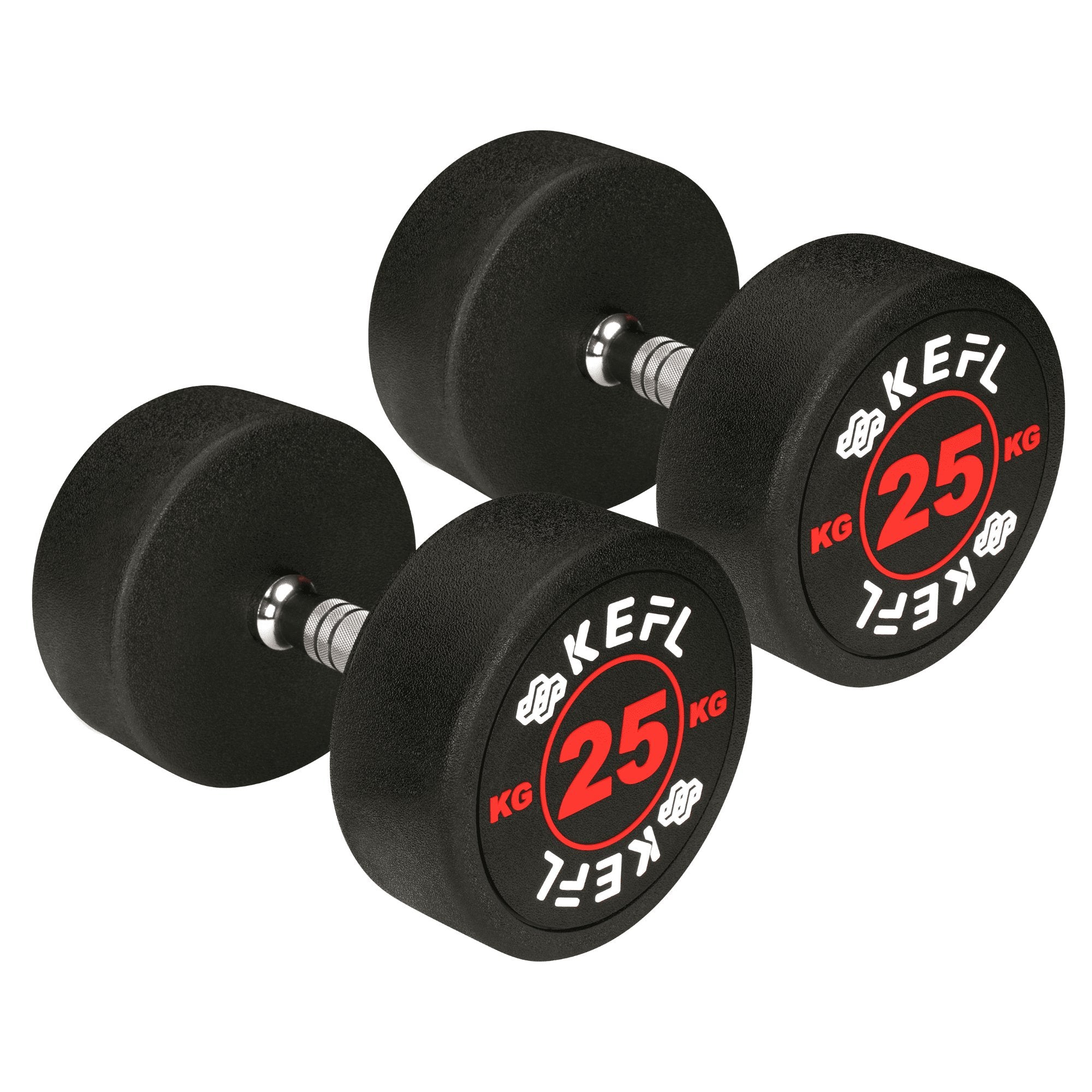 KEFL Rubber Dumbbell - KEFLUK