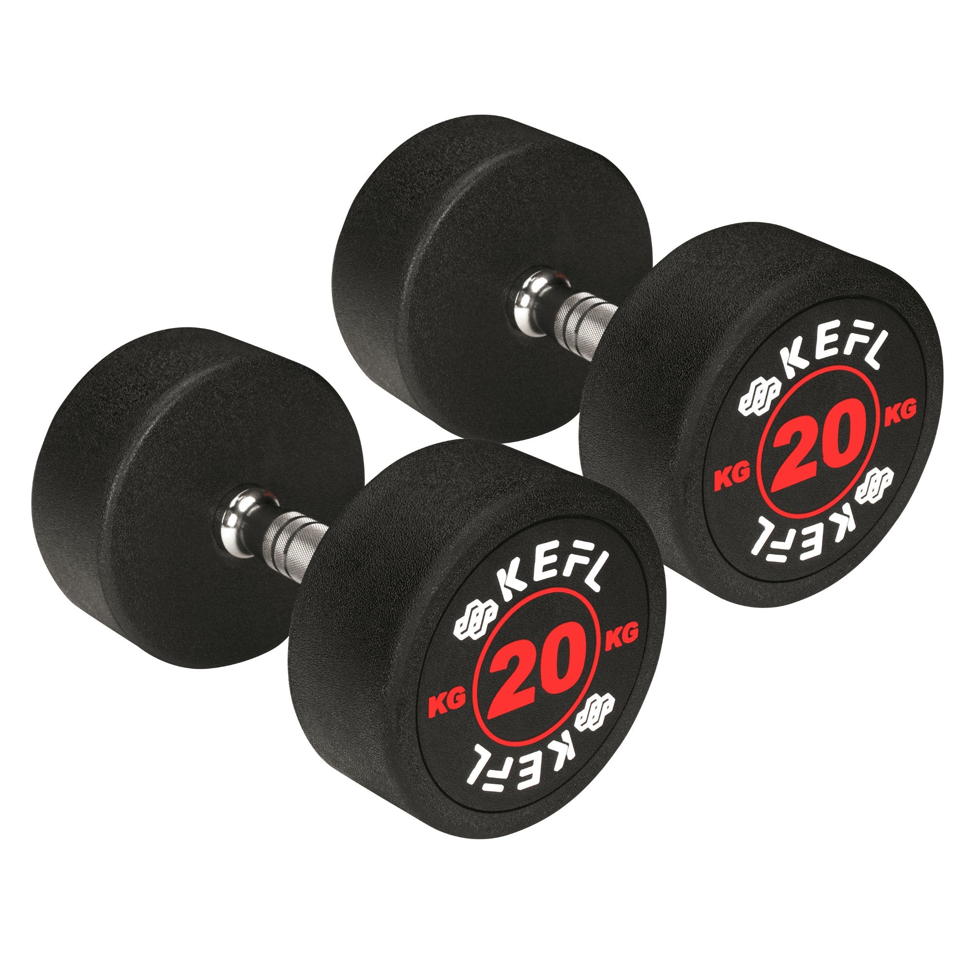 KEFL Rubber Dumbbell - KEFLUK