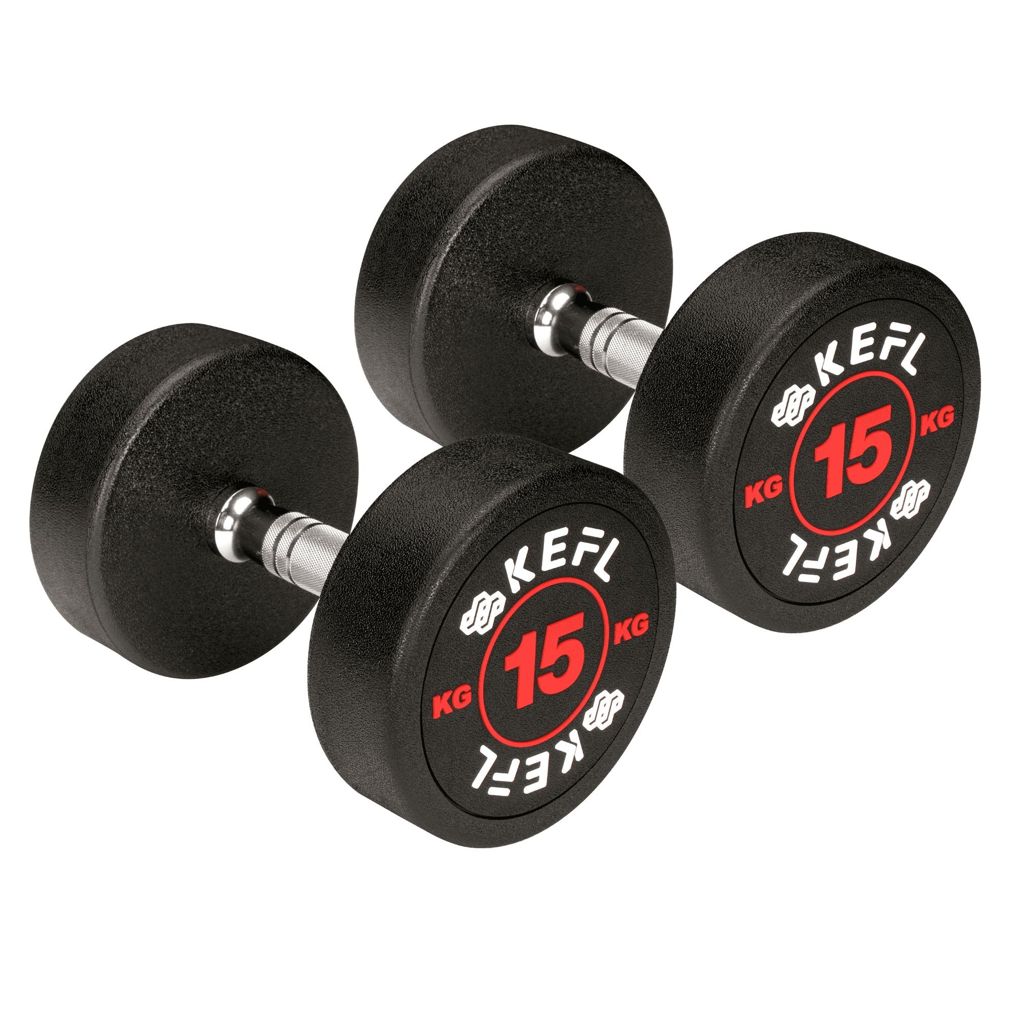 KEFL Rubber Dumbbell - KEFLUK