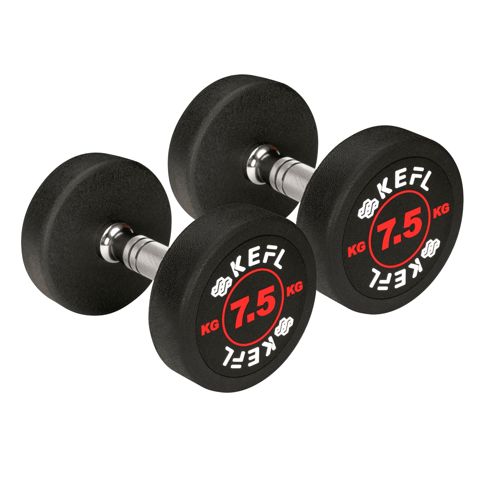 KEFL Rubber Dumbbell - KEFLUK