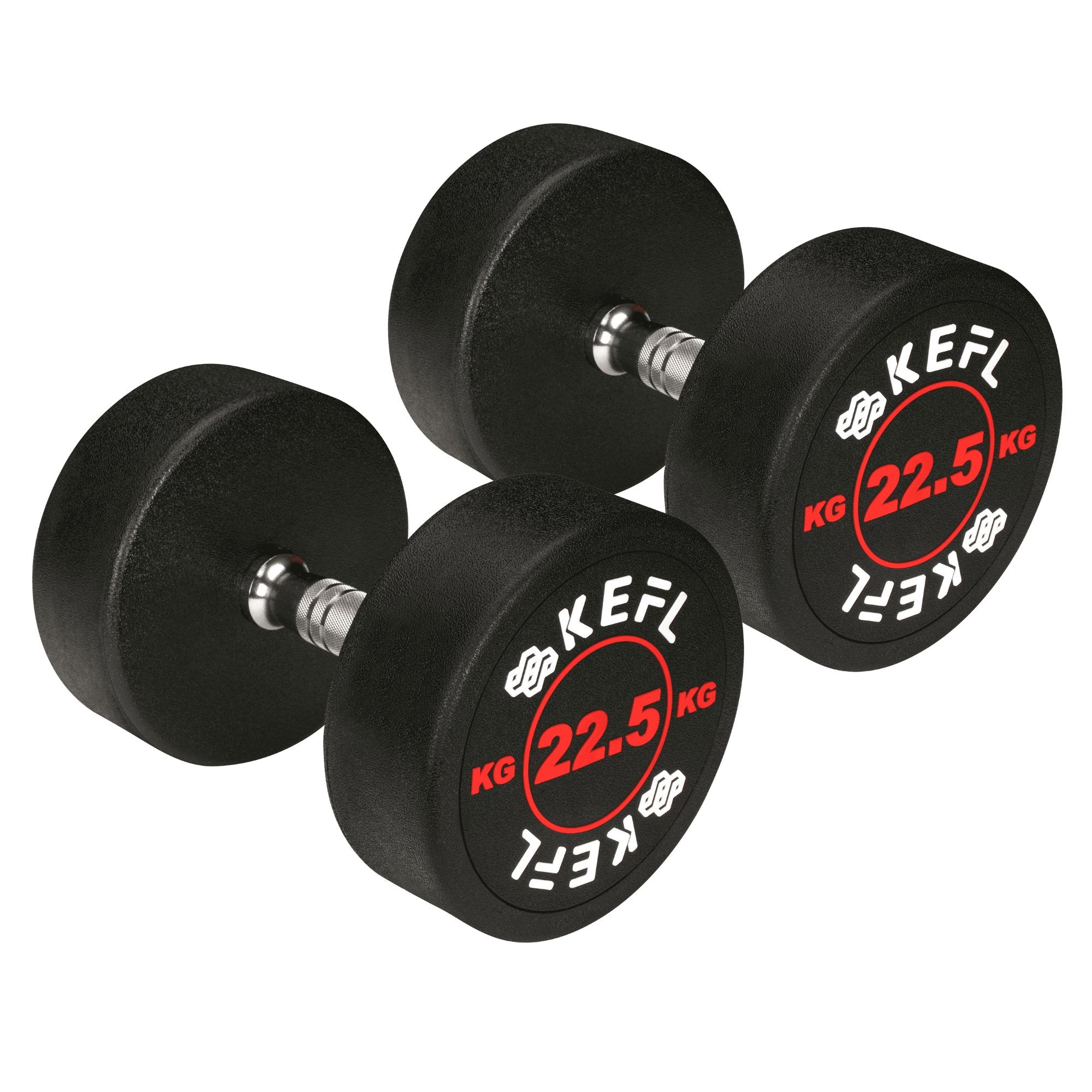 KEFL Rubber Dumbbell - KEFLUK