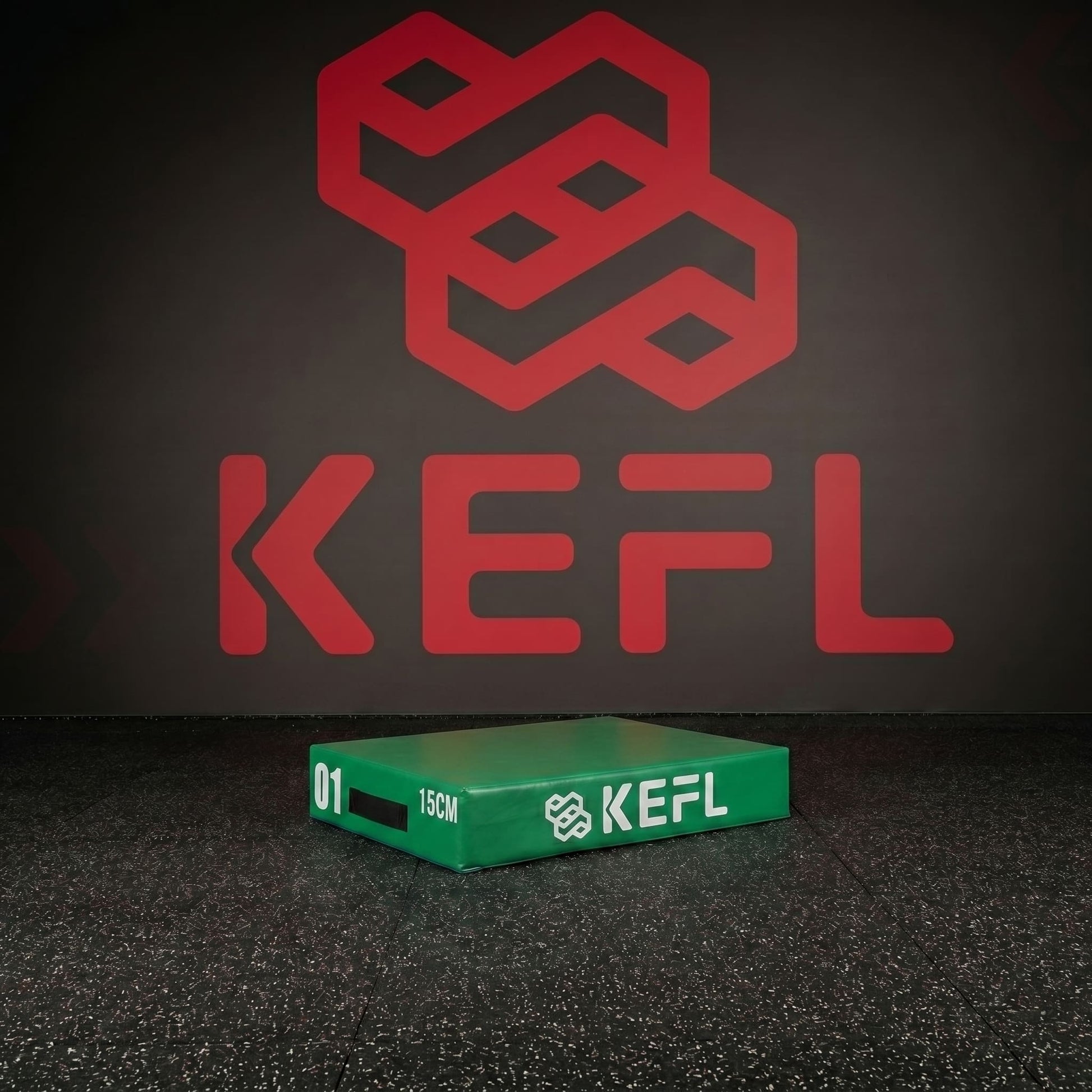 KEFL Soft Foam Stackable Plyometric Coloured Jump Box 90x75cm