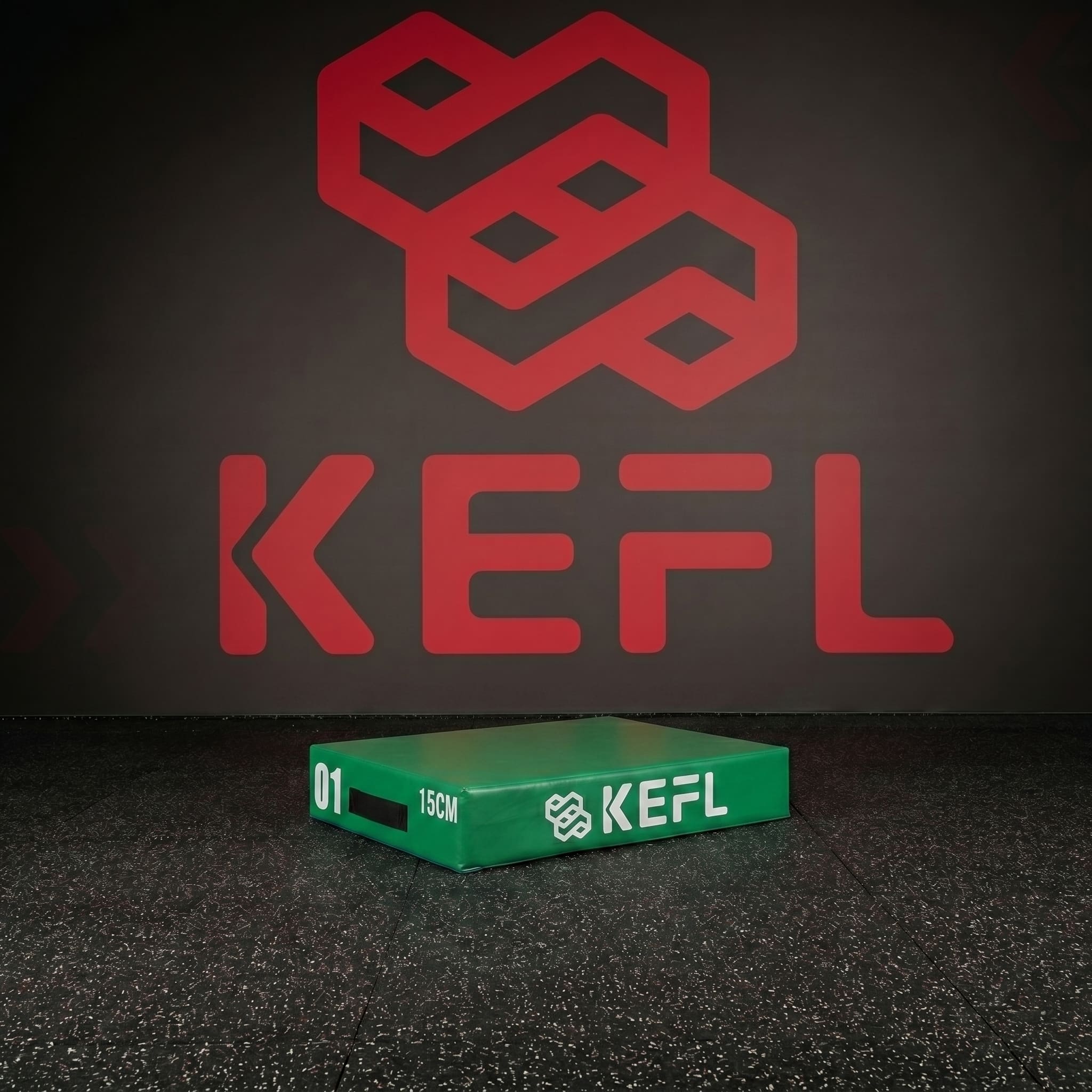 KEFL Soft Foam Stackable Plyometric Coloured Jump Box 90x75cm