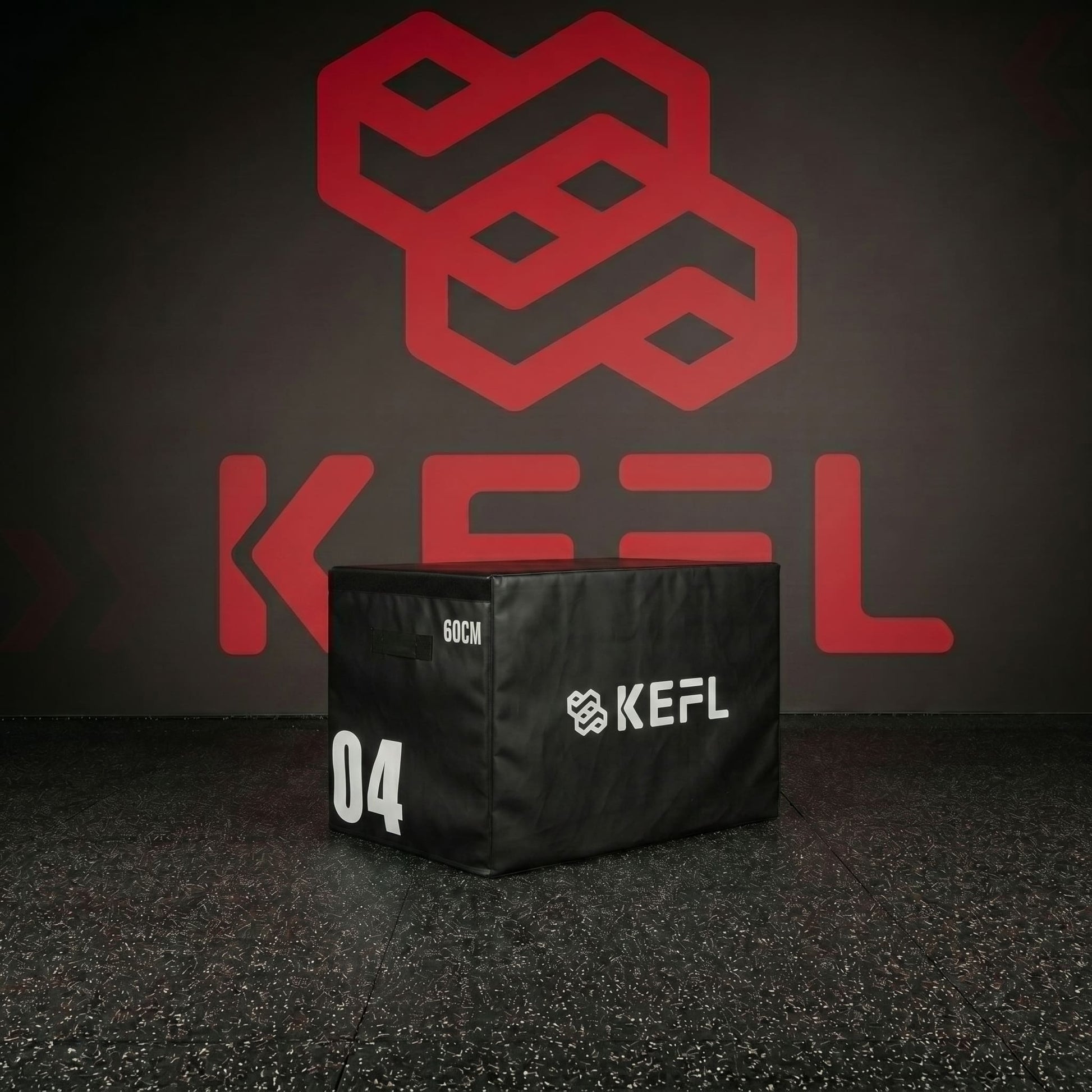 KEFL Soft Foam Stackable Plyometric Coloured Jump Box 90x75cm