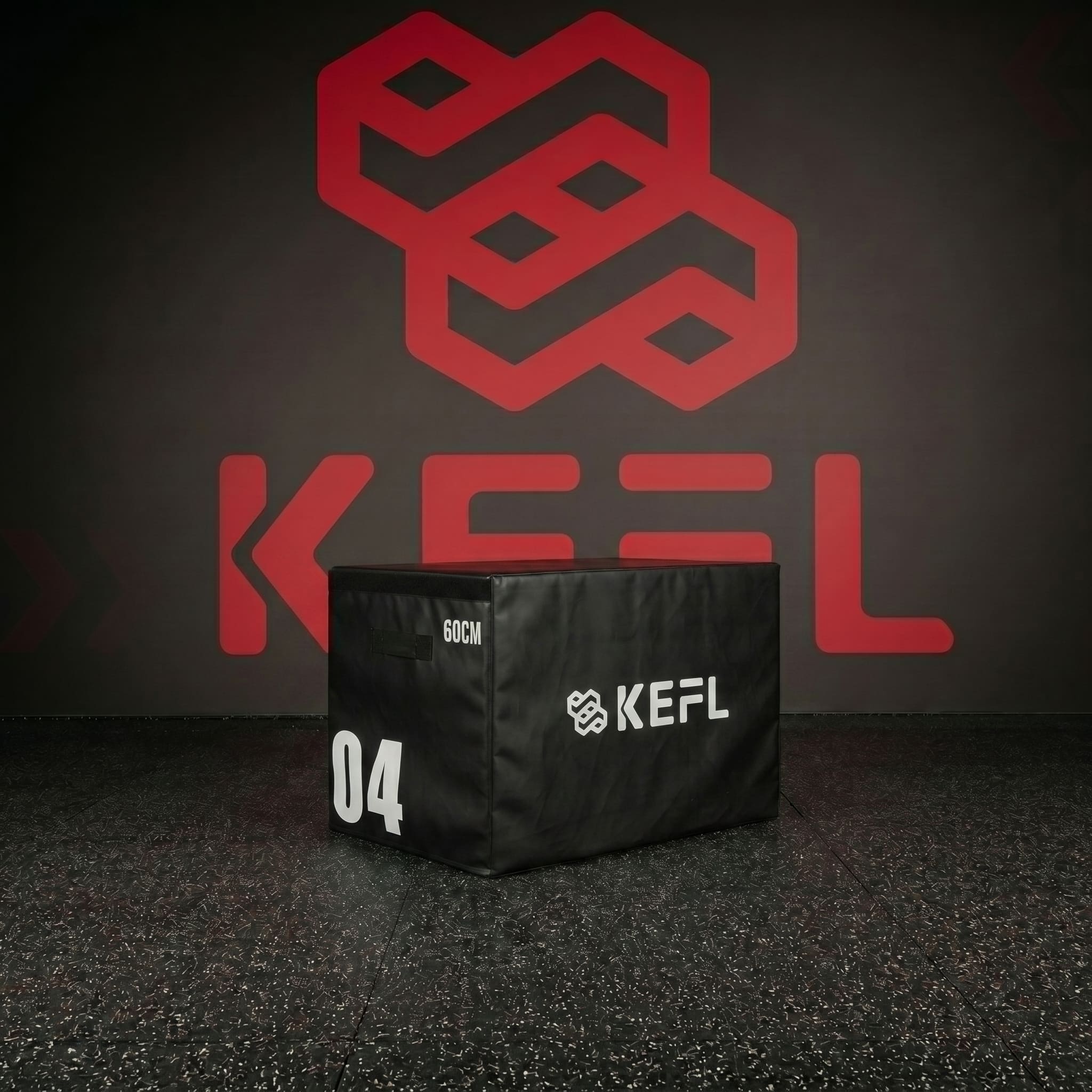 KEFL Soft Foam Stackable Plyometric Coloured Jump Box 90x75cm