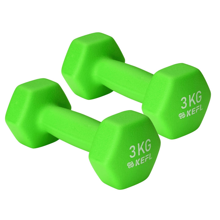 KEFL Sports Neoprene Dumbbells - KEFL