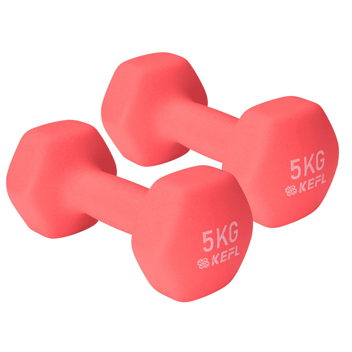 KEFL Sports Neoprene Dumbbells - KEFL