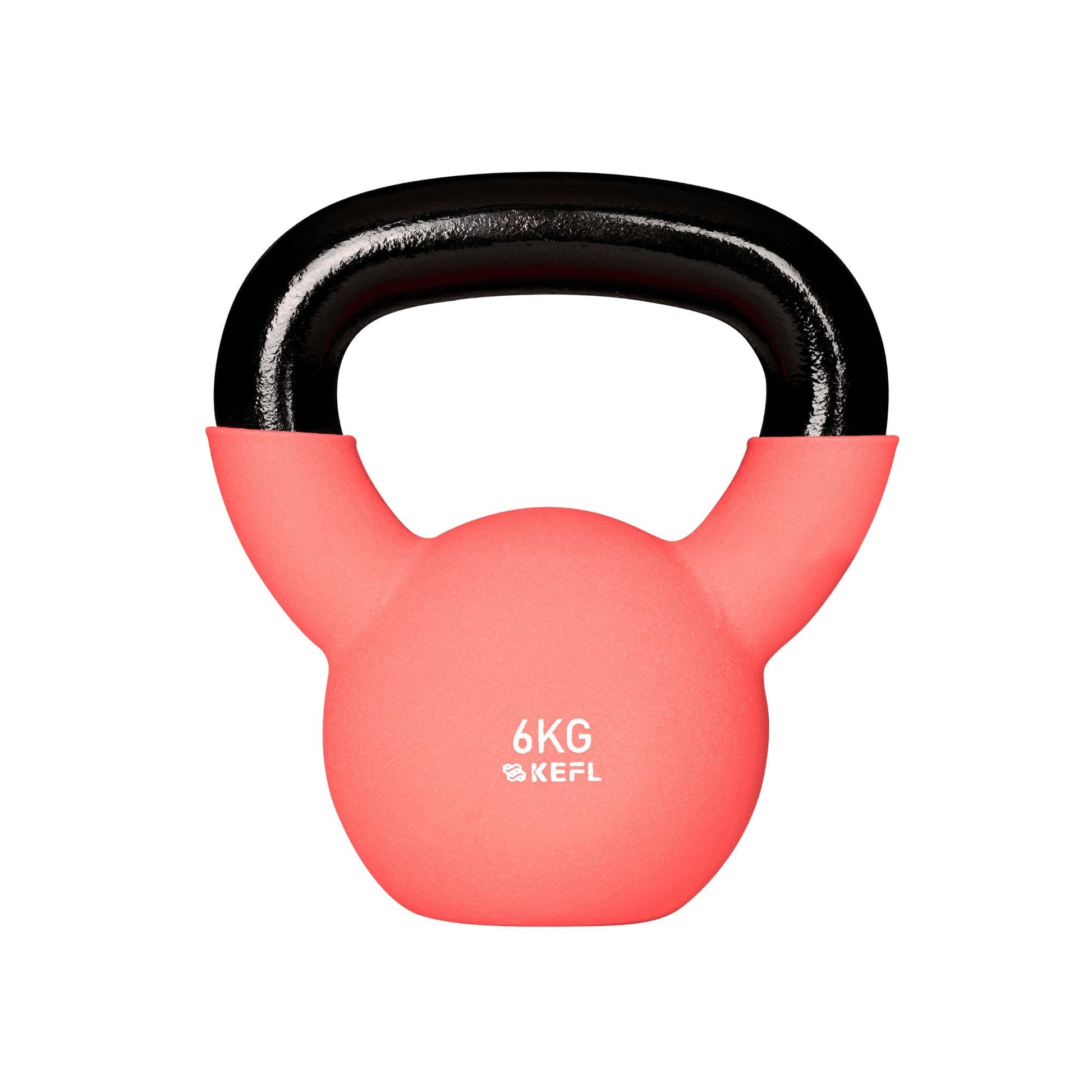 KEFL Sports Neoprene Kettlebell - Colour Coded