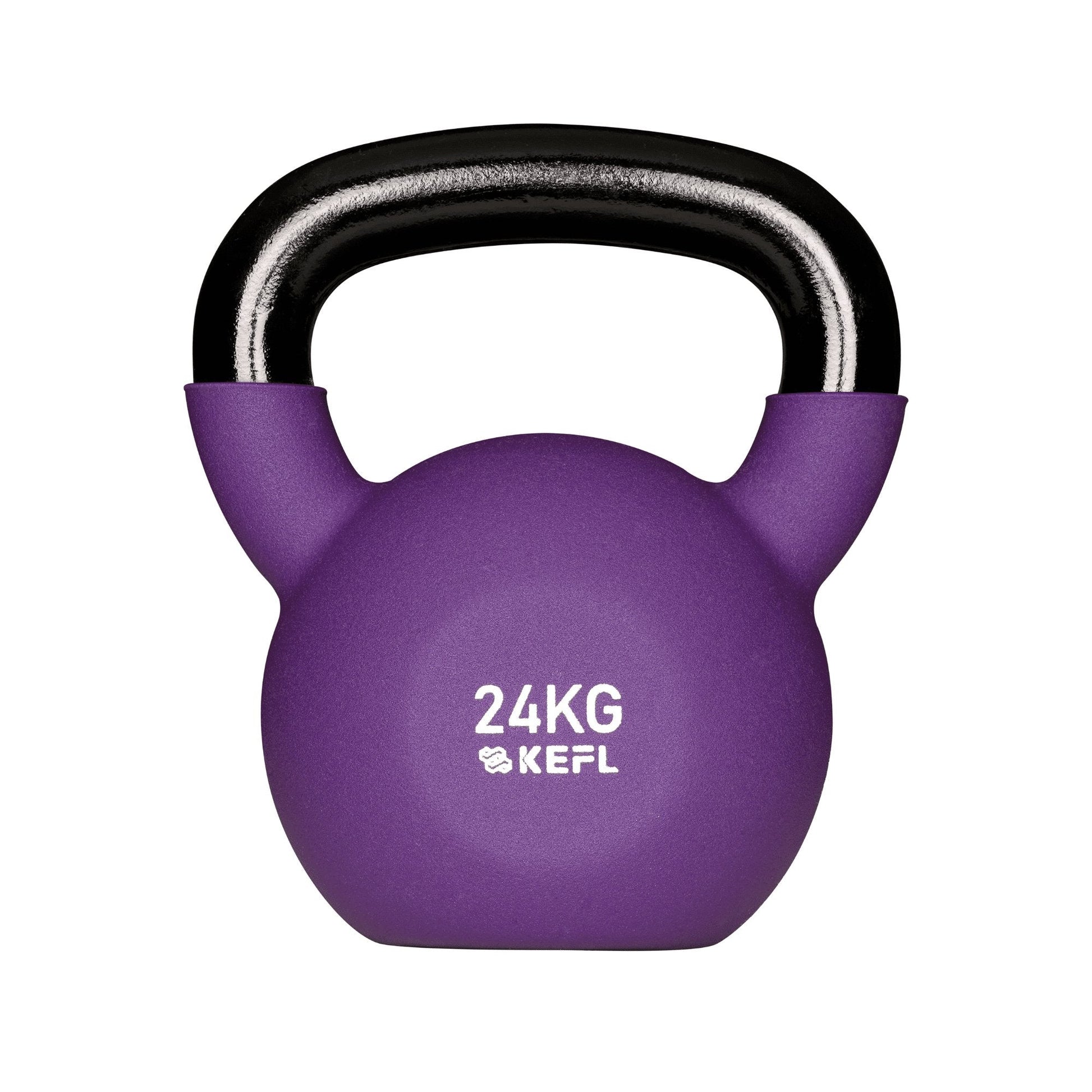 KEFL Sports Neoprene Kettlebell - Colour Coded